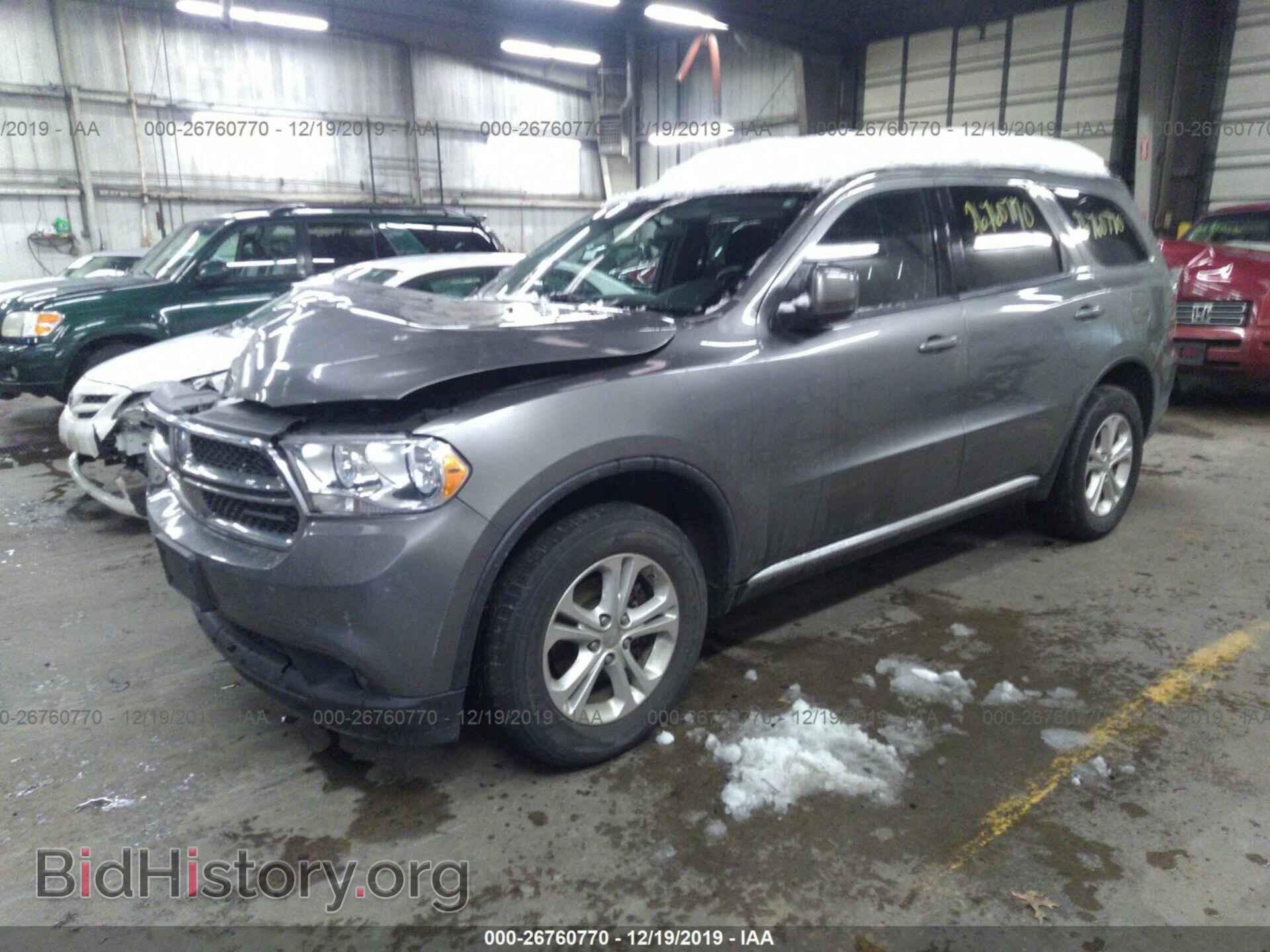 2012 DODGE DURANGO - VIN: 1C4RDJAG5CC153263 - Photo 2