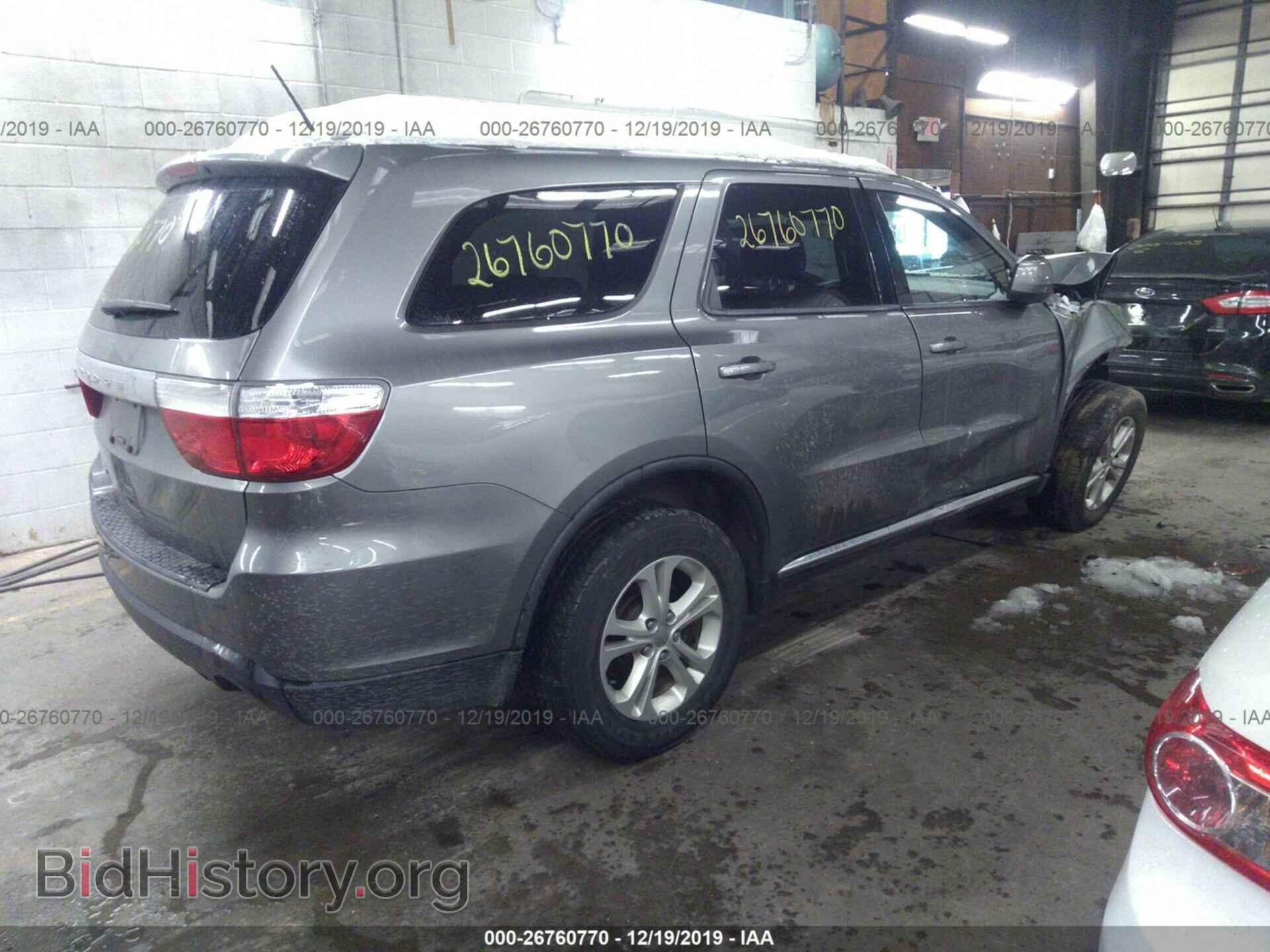 2012 DODGE DURANGO - VIN: 1C4RDJAG5CC153263 - Photo 4