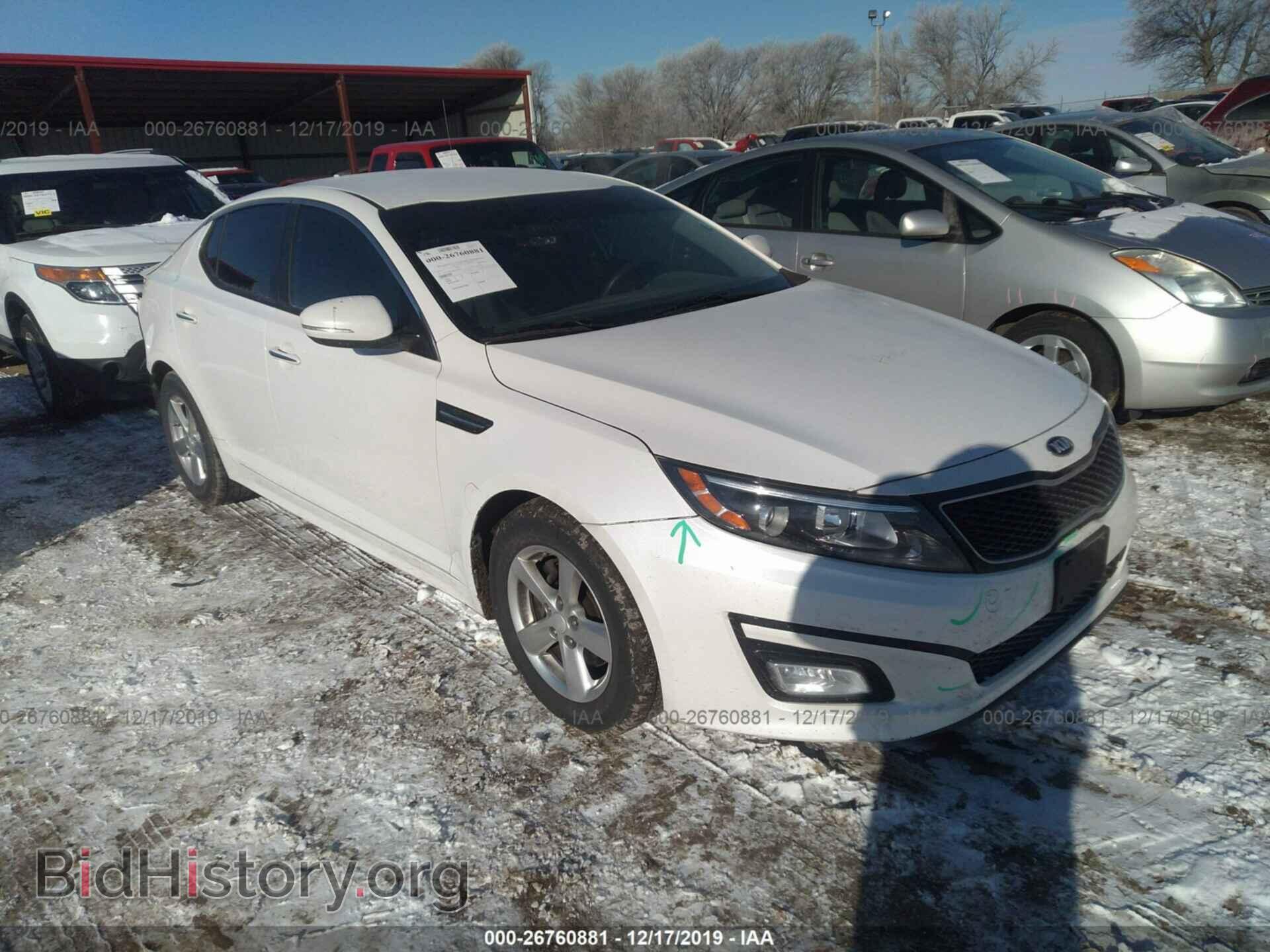 Фотография KNAGM4A76E5480817 - KIA OPTIMA 2014
