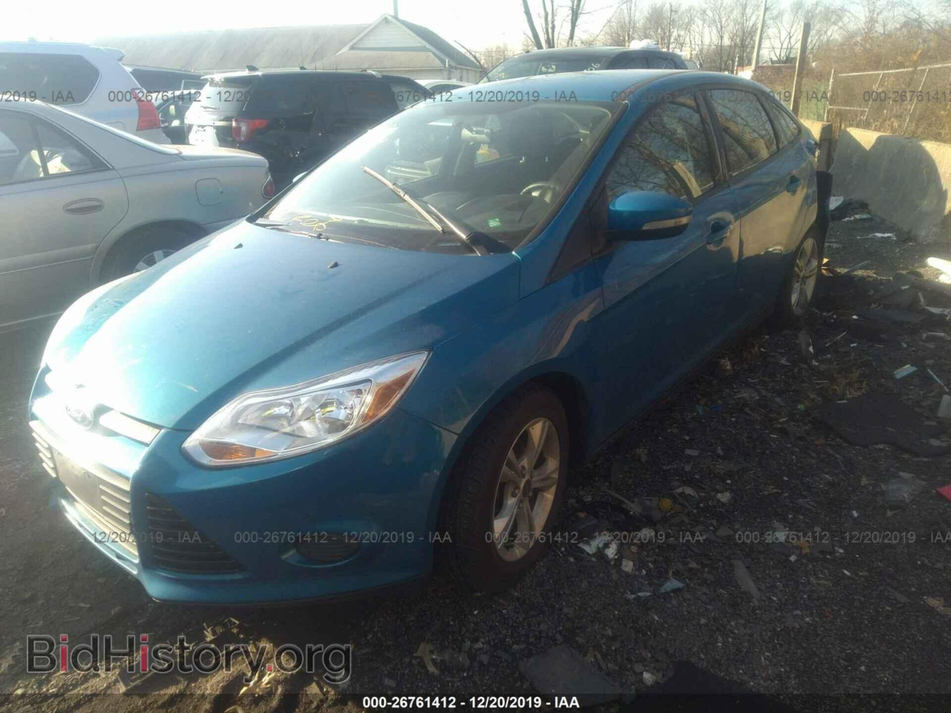 2014 FORD FOCUS - VIN: 1FADP3F28EL320329 - Фото 2