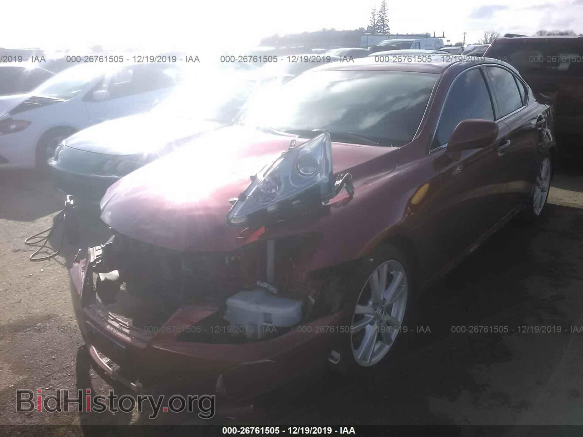 2007 LEXUS IS - VIN: JTHBE262X72010725 - Photo 2