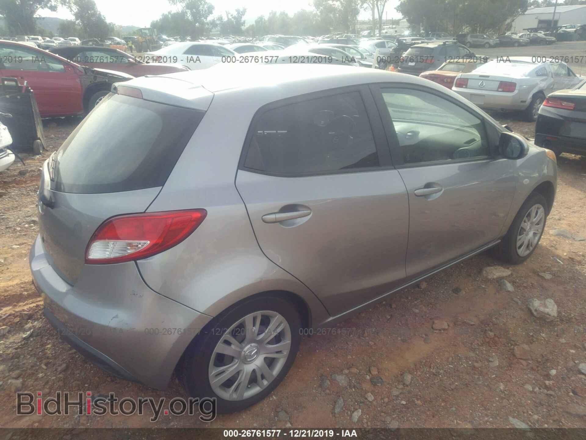 2014 MAZDA MAZDA2 - VIN: JM1DE1KZ8E0176760 - Фото 4