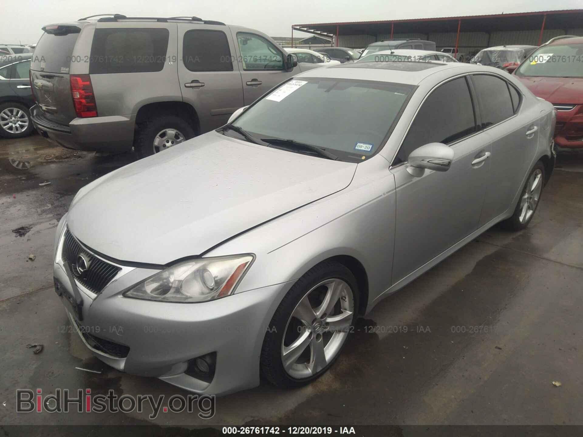 2012 LEXUS IS - VIN: JTHBF5C27C5165213 - Фото 2