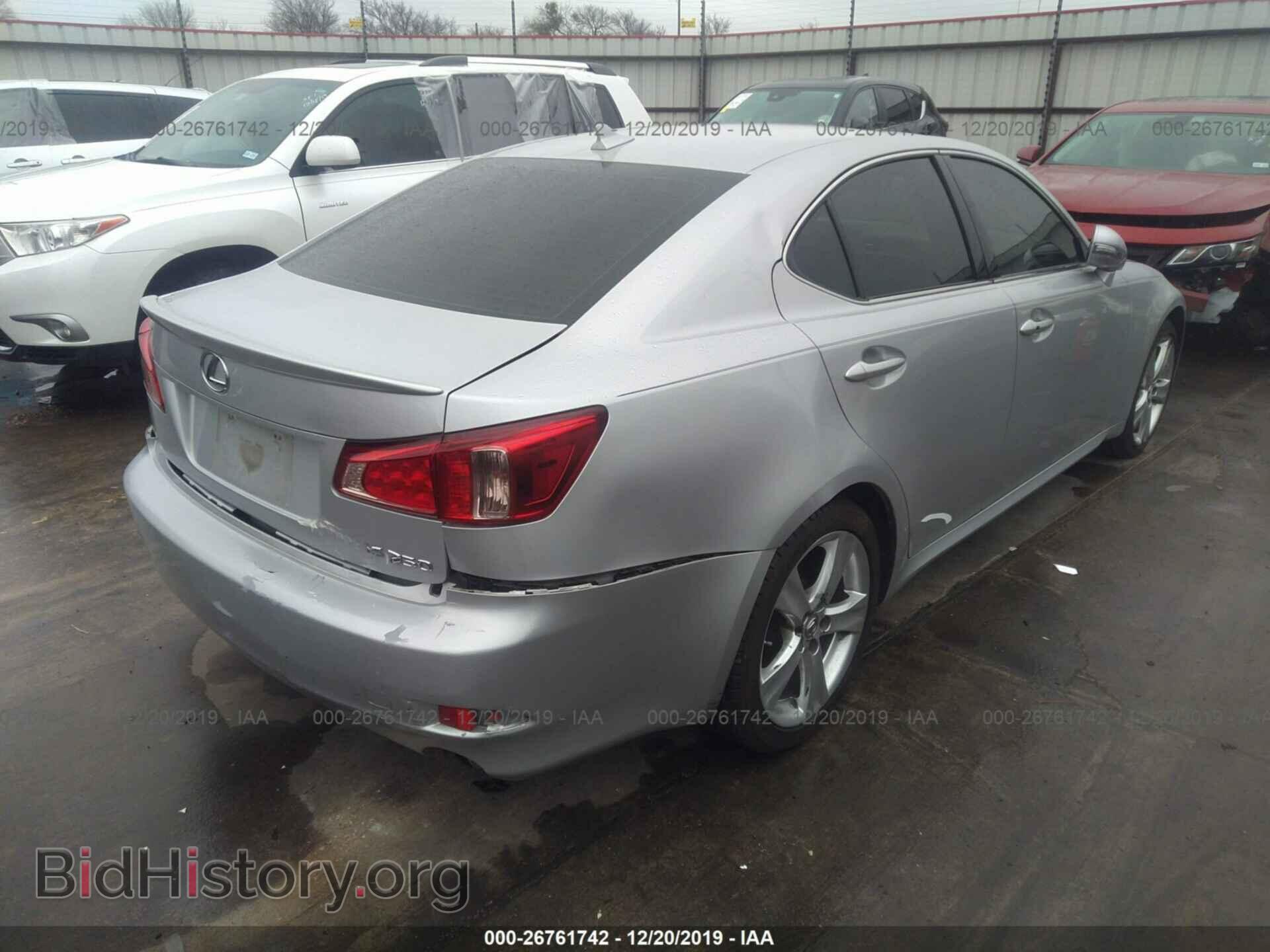 2012 LEXUS IS - VIN: JTHBF5C27C5165213 - Фото 4
