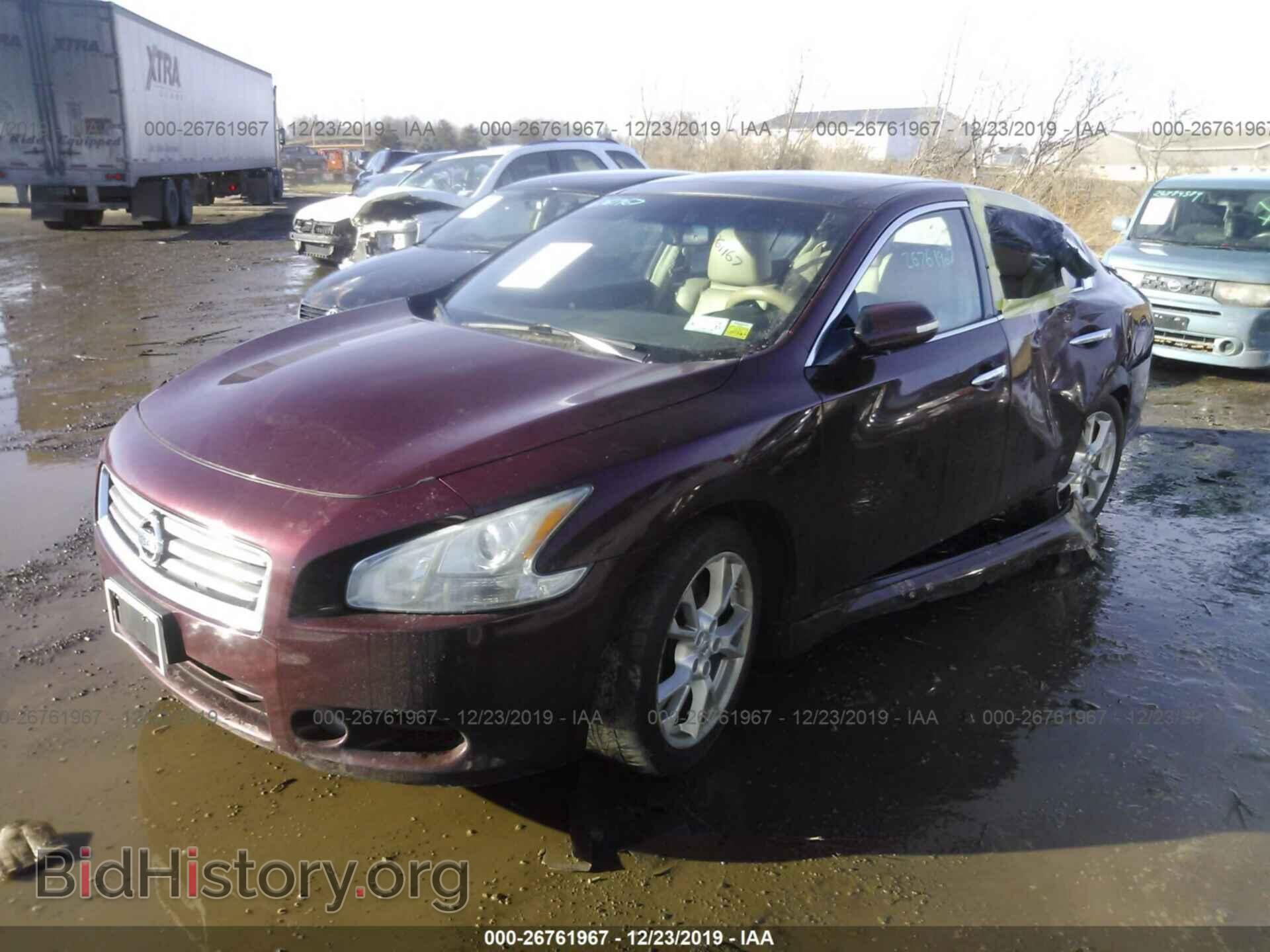 2012 NISSAN MAXIMA - VIN: 1N4AA5AP2CC834855 - Фото 2