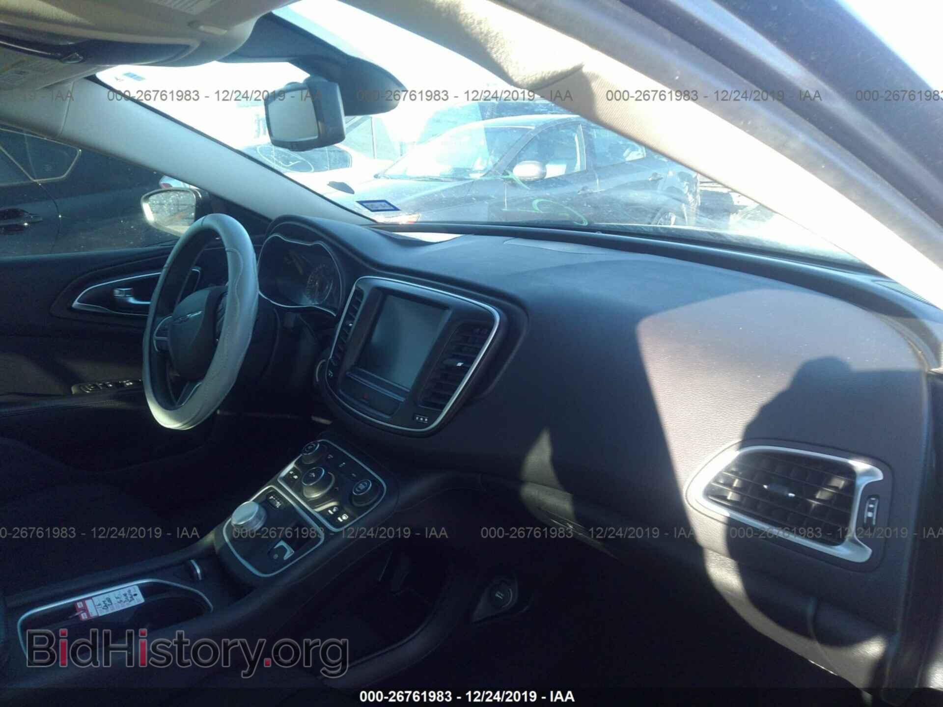 2016 CHRYSLER 200 - VIN: 1C3CCCAB1GN169225 - Фото 5