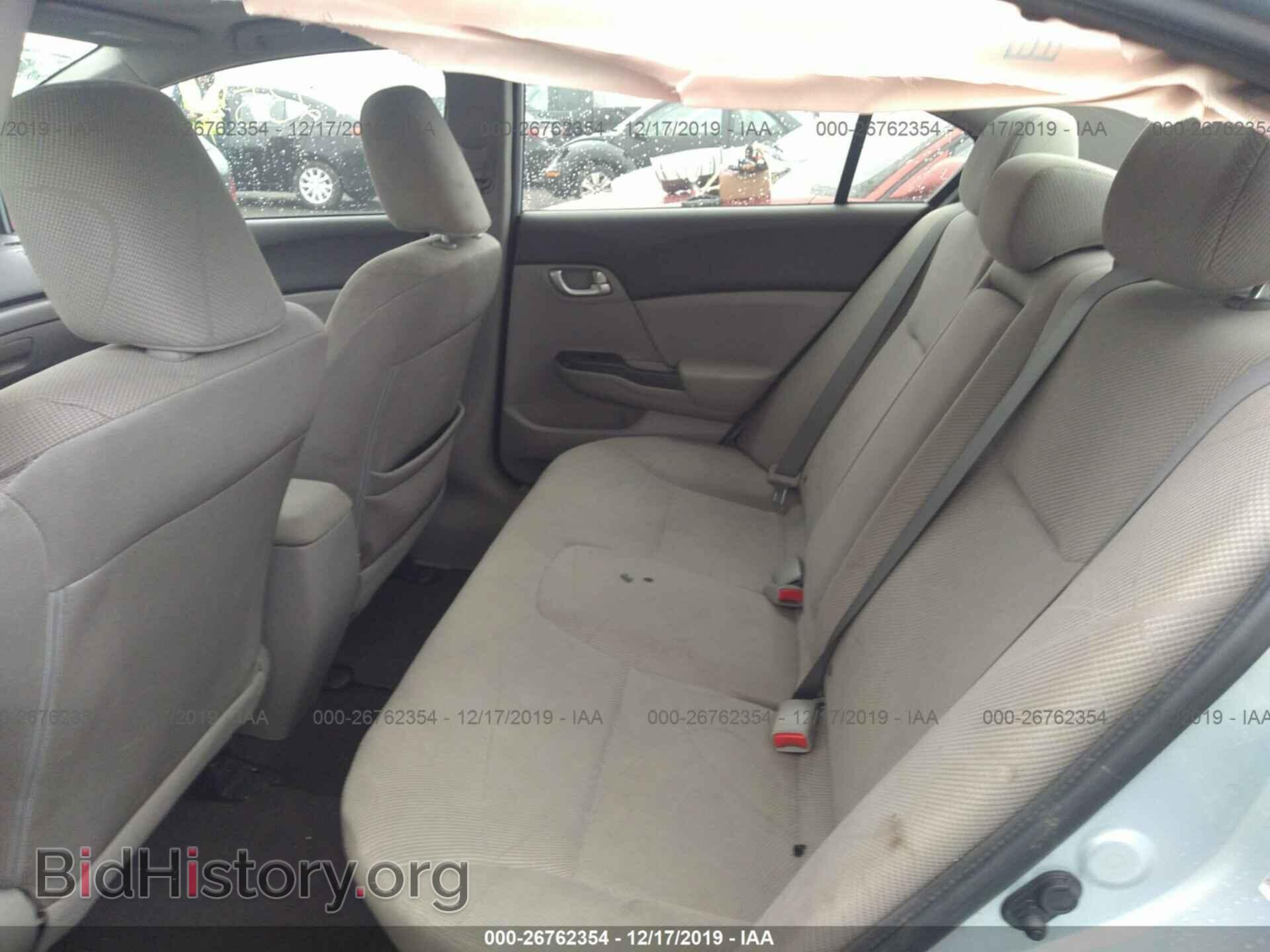 2012 HONDA CIVIC - VIN: 19XFB2F8XCE373538 - Photo 8