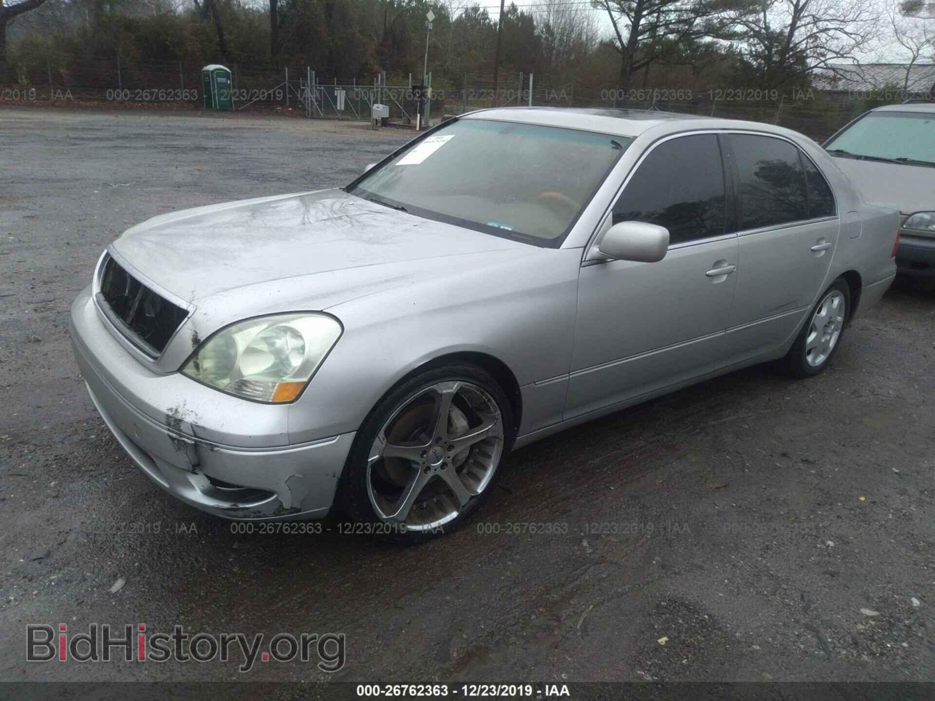 2003 LEXUS LS - VIN: JTHBN30F230100717 - Фото 2