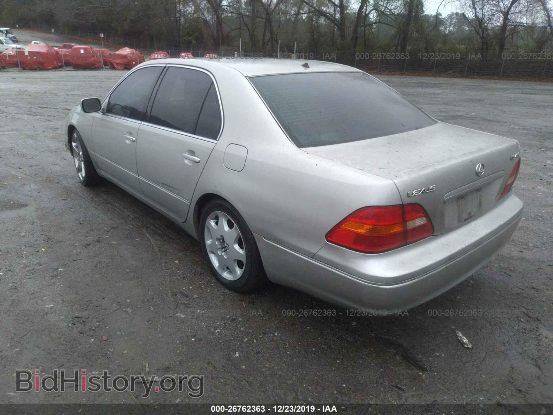 2003 LEXUS LS - VIN: JTHBN30F230100717 - Фото 3