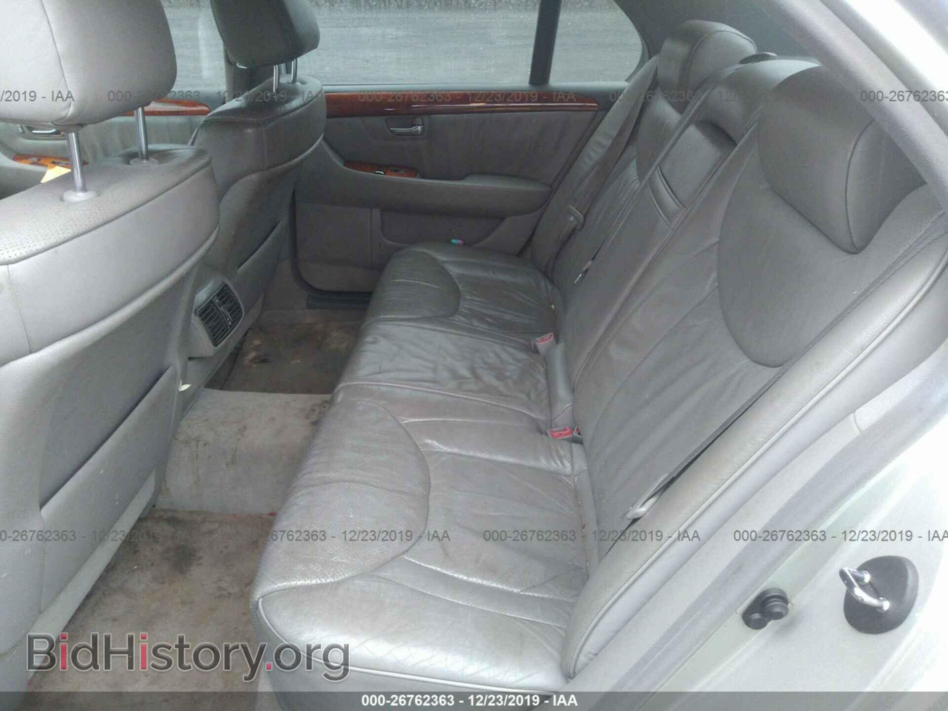 2003 LEXUS LS - VIN: JTHBN30F230100717 - Фото 8