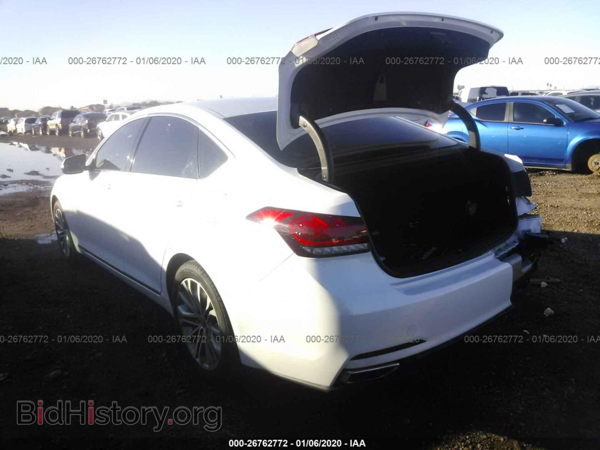 2017 GENESIS G80 - VIN: KMHGN4JE2HU176162 - Фото 3