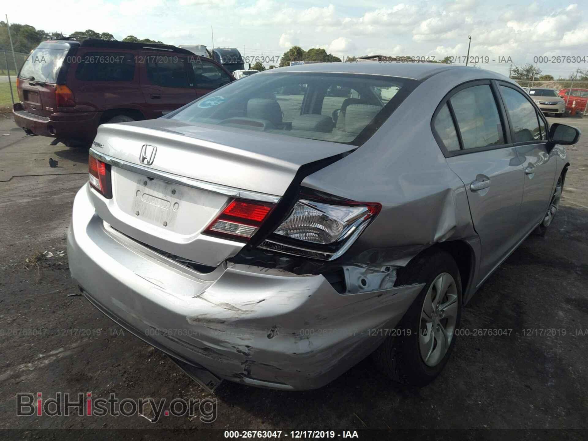 2014 HONDA CIVIC - VIN: 19XFB2F51EE016533 - Фото 6