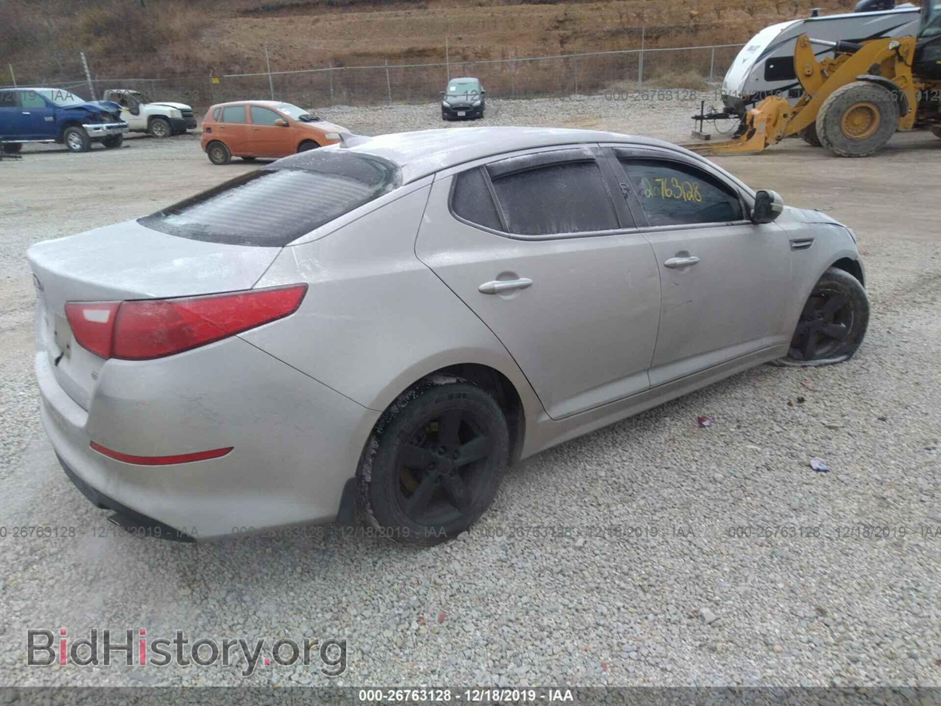 2014 KIA OPTIMA - VIN: KNAGM4A7XE5478990 - Фото 4