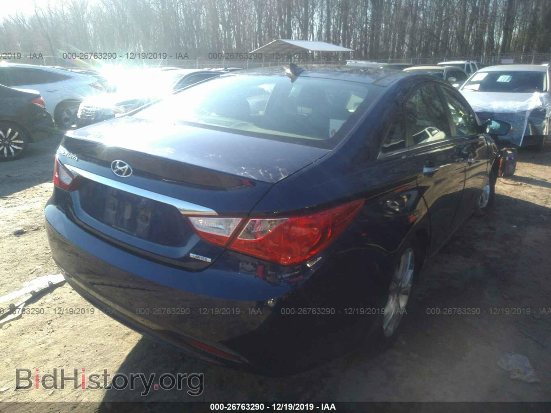 2012 HYUNDAI SONATA - VIN: 5NPEC4AC7CH404479 - Фото 4