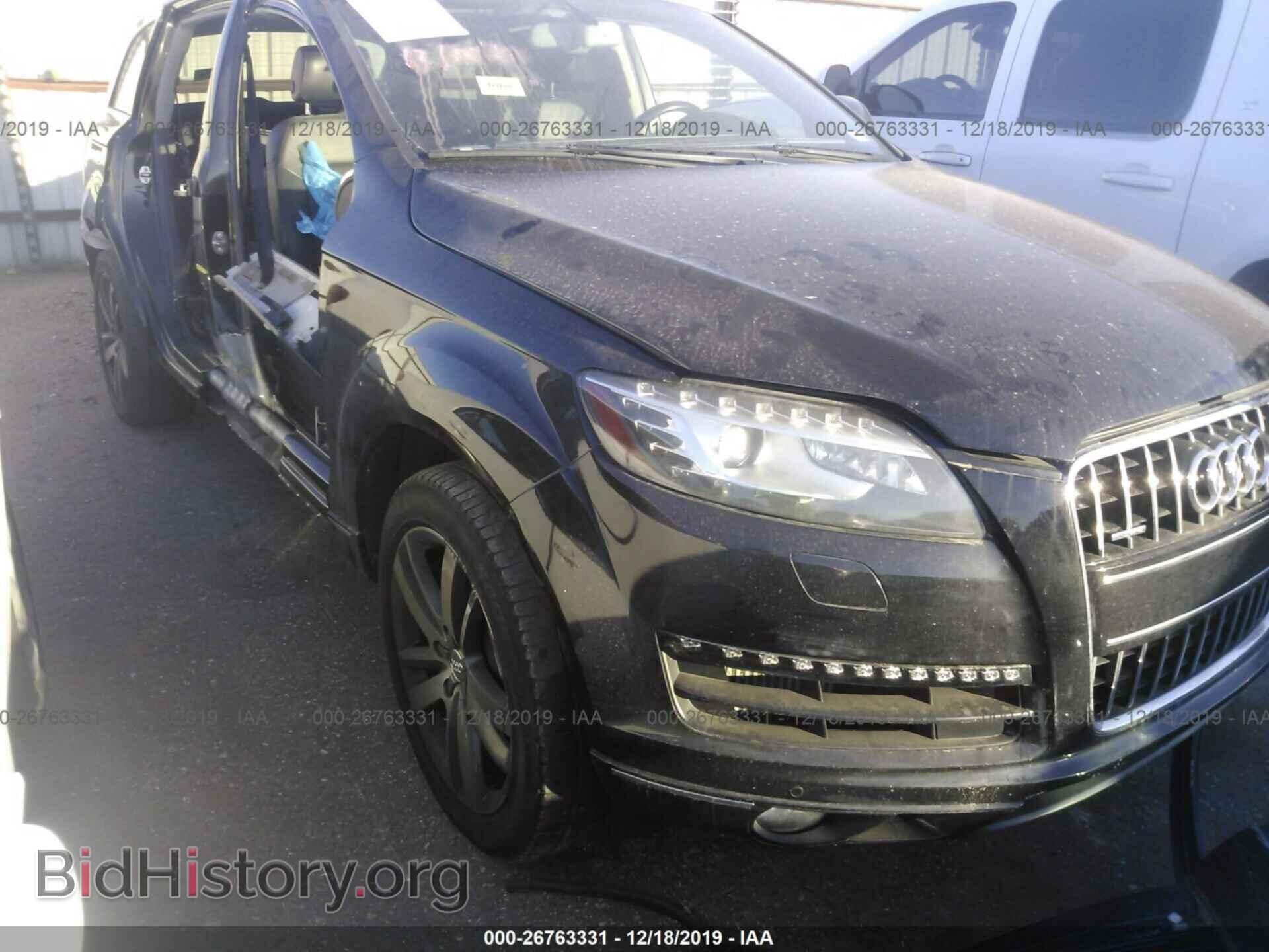 Фотография WA1VMBFE4CD006139 - AUDI Q7 2012
