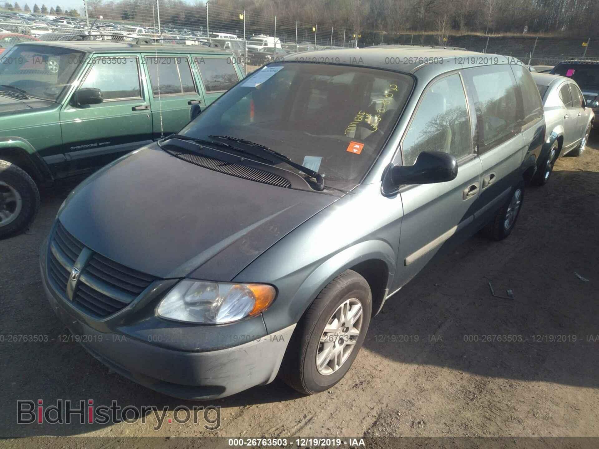 2007 DODGE CARAVAN - VIN: 1D4GP25E87B206033 - Фото 2