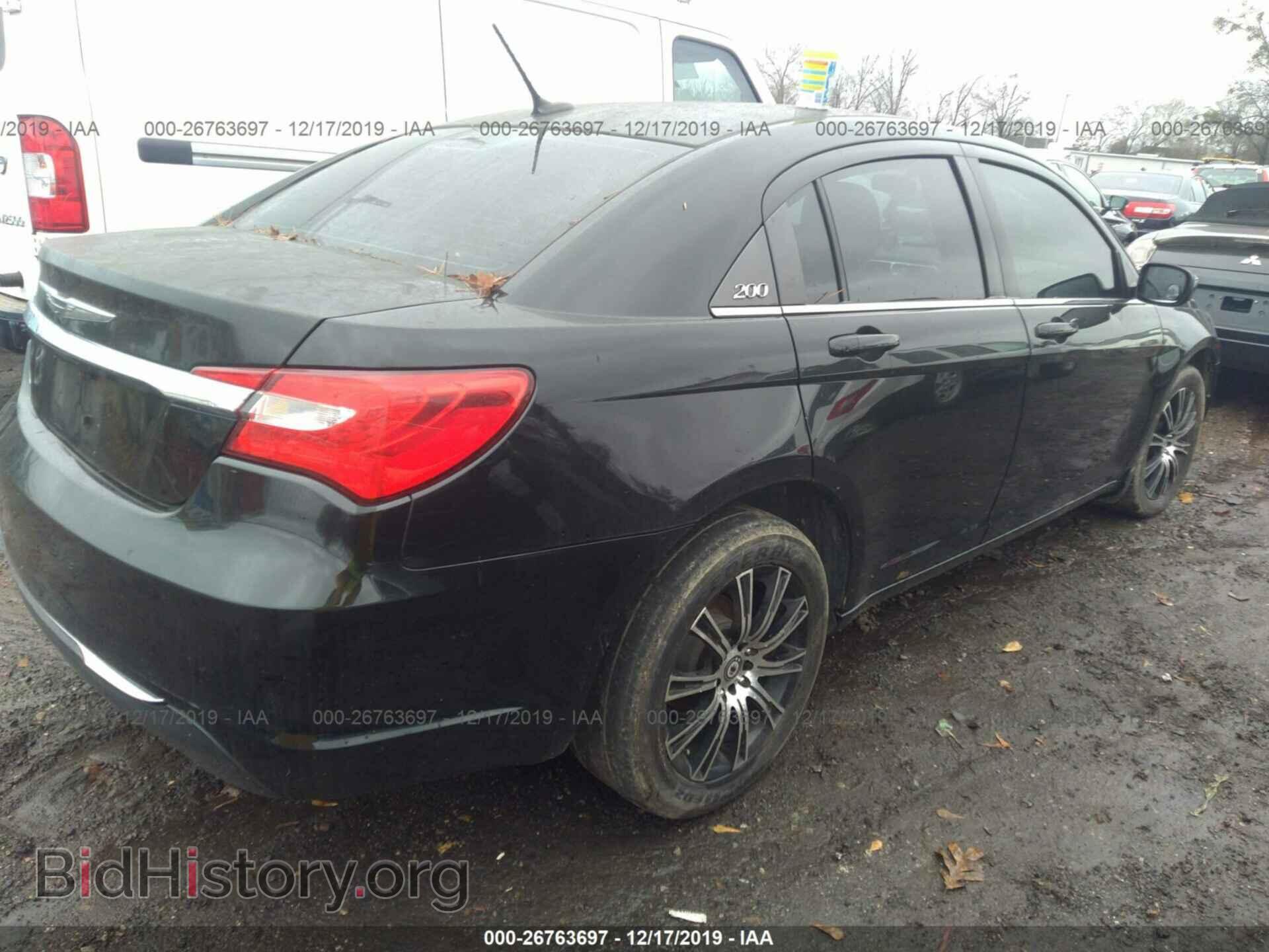 2013 CHRYSLER 200 - VIN: 1C3CCBAG9DN729025 - Фото 4