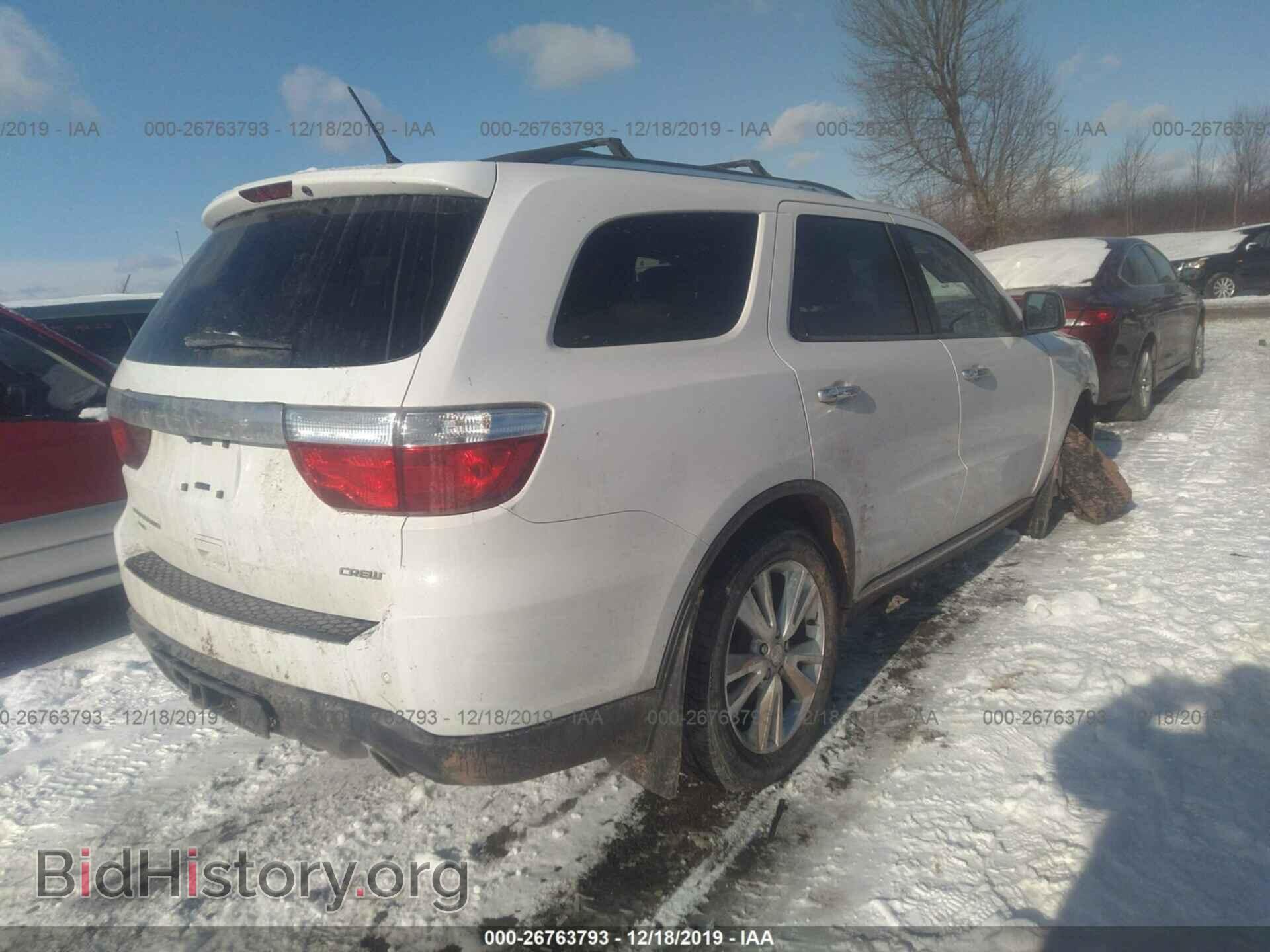 2013 Dodge Durango - VIN: 1C4RDJDG7DC651686 - Фото 4