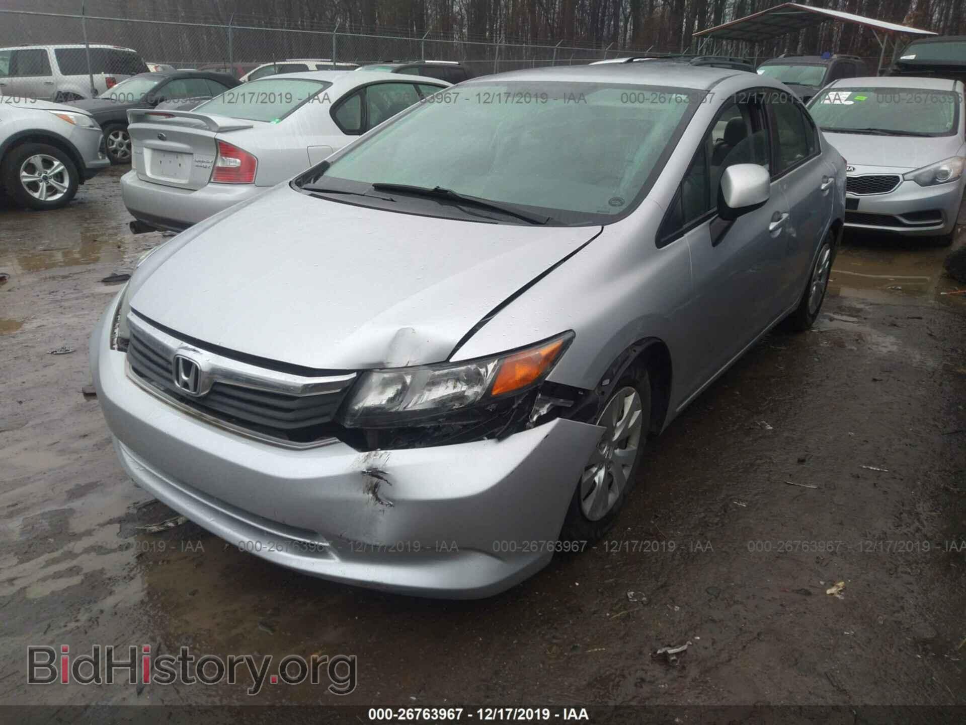 2012 HONDA CIVIC - VIN: 19XFB2F50CE091740 - Фото 6