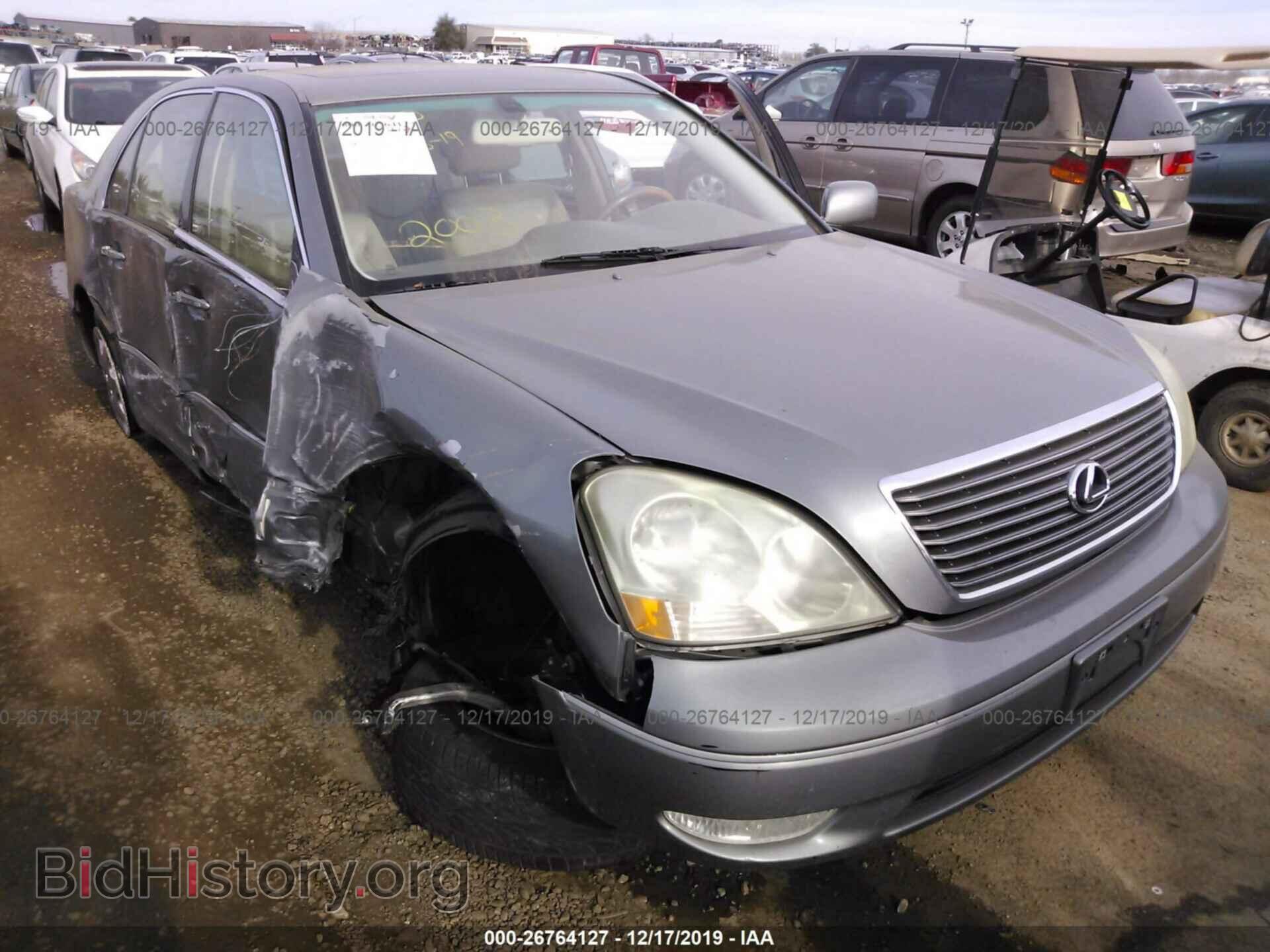 2003 Lexus LS - VIN: JTHBN30F030100389 - Фото 2