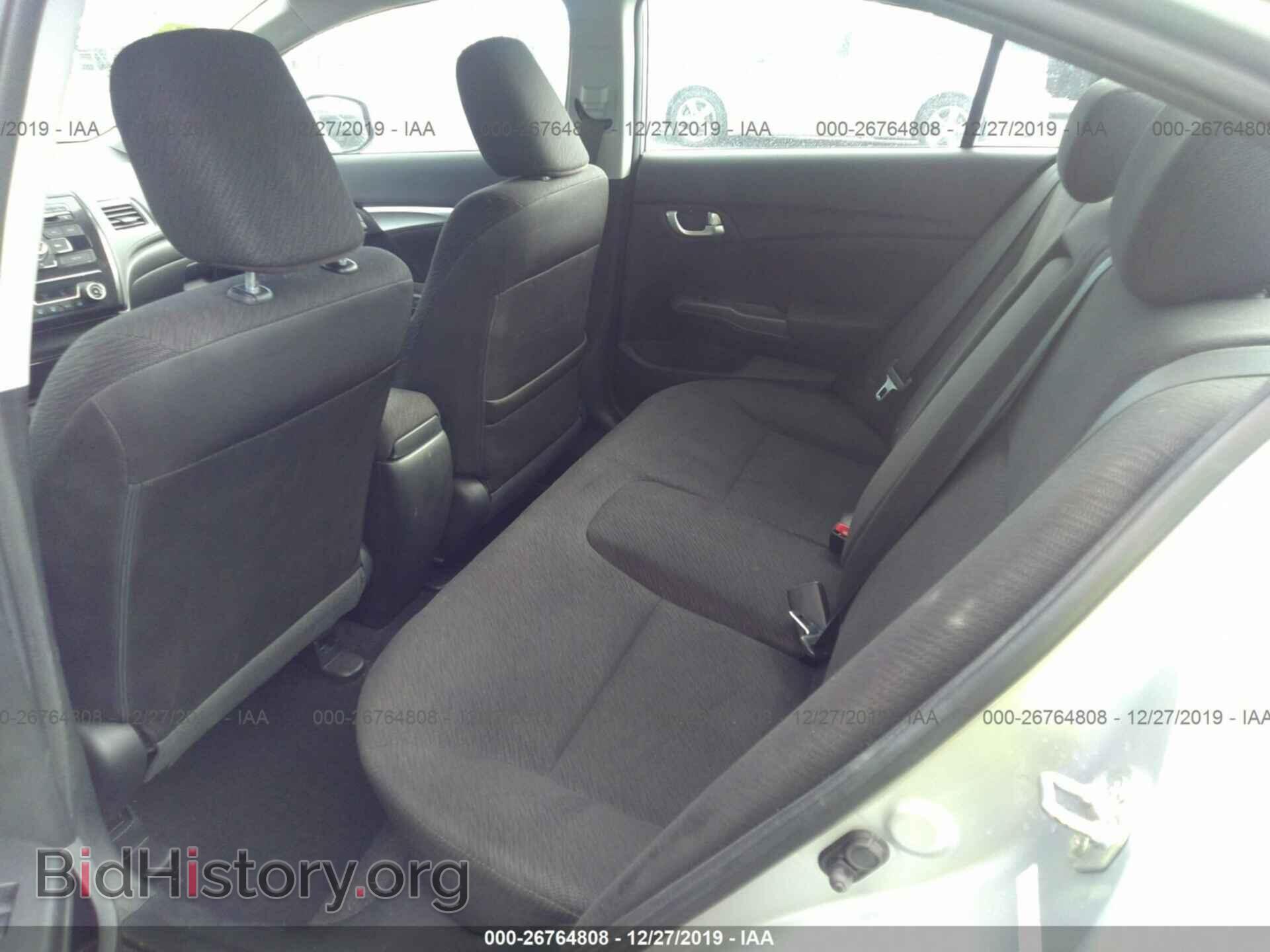 2013 HONDA CIVIC - VIN: 19XFB2F88DE033693 - Фото 8