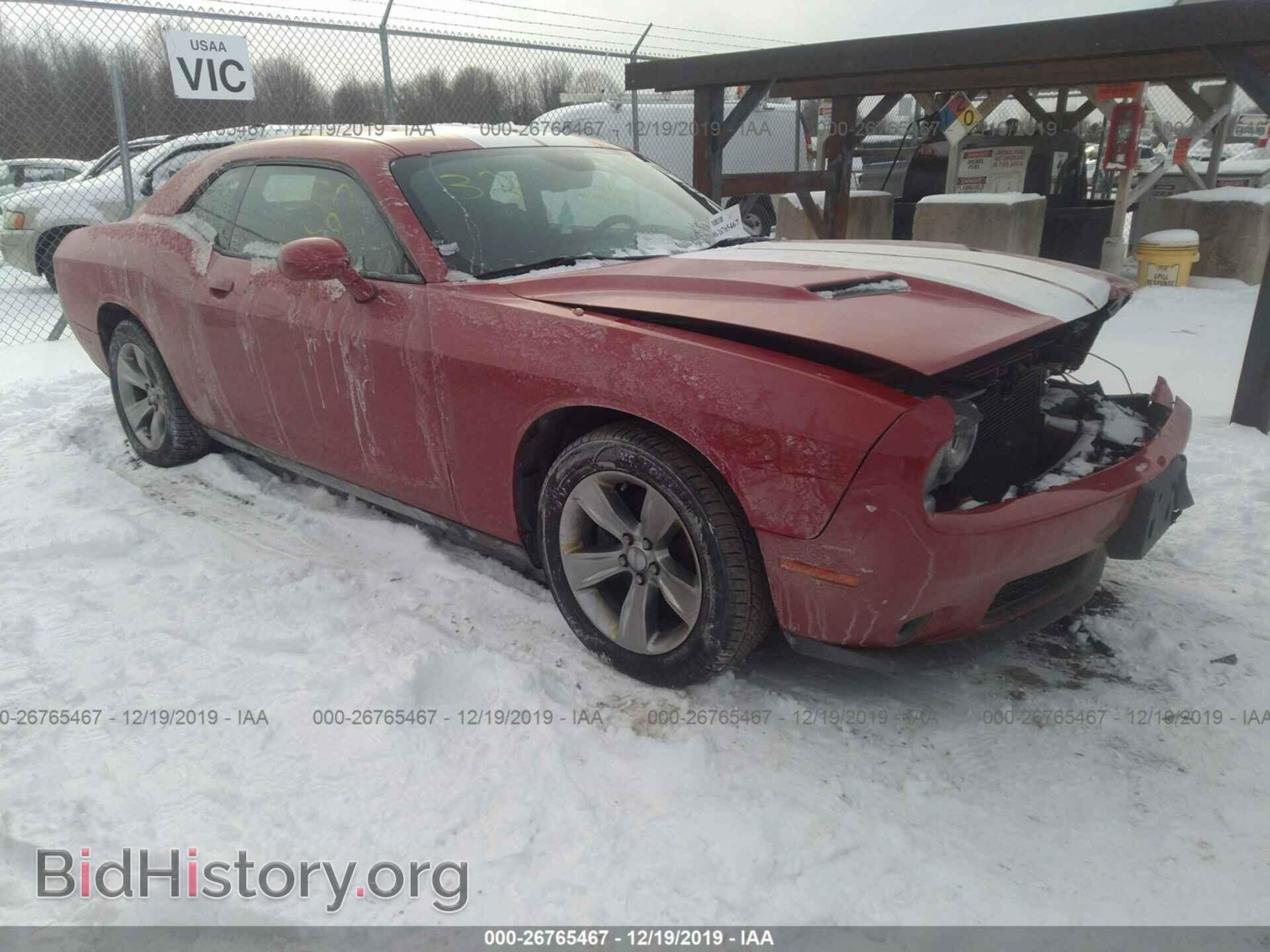 Photo 2C3CDZAGXGH177053 - DODGE CHALLENGER 2016