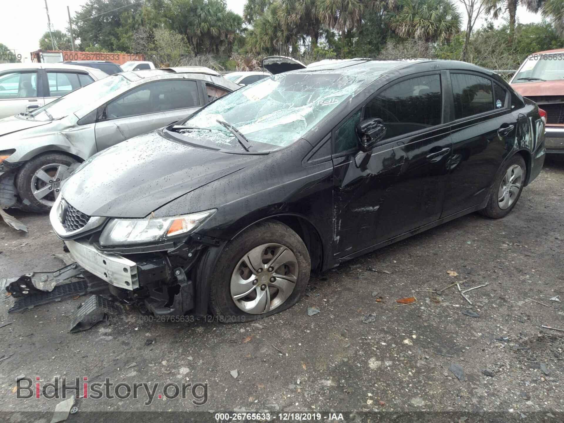 2014 HONDA CIVIC - VIN: 19XFB2F54EE042172 - Photo 2