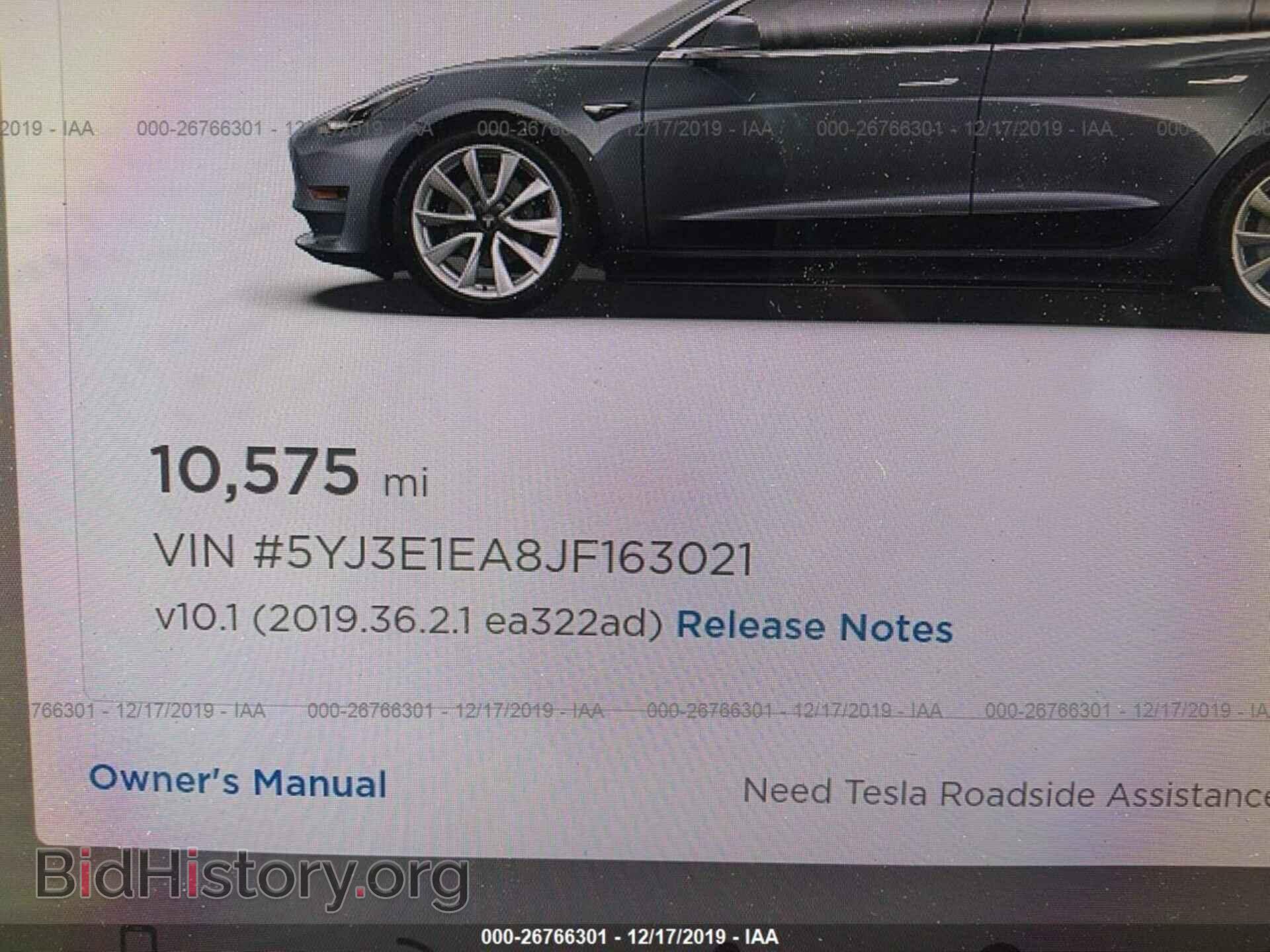 2018 TESLA MODEL 3 - VIN: 5YJ3E1EA8JF163021 - Фото 7