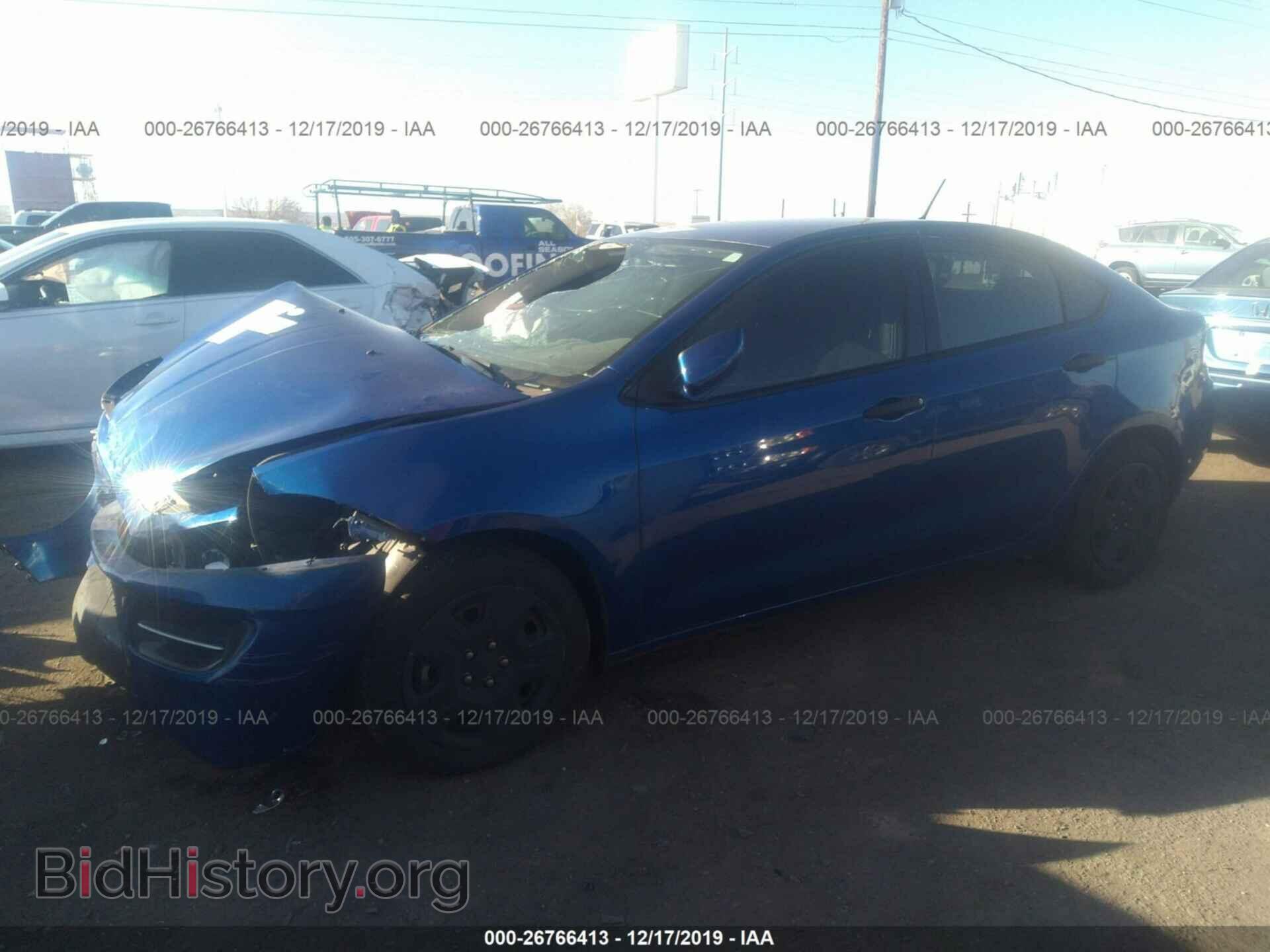2013 DODGE DART - VIN: 1C3CDFAA2DD332777 - Photo 2