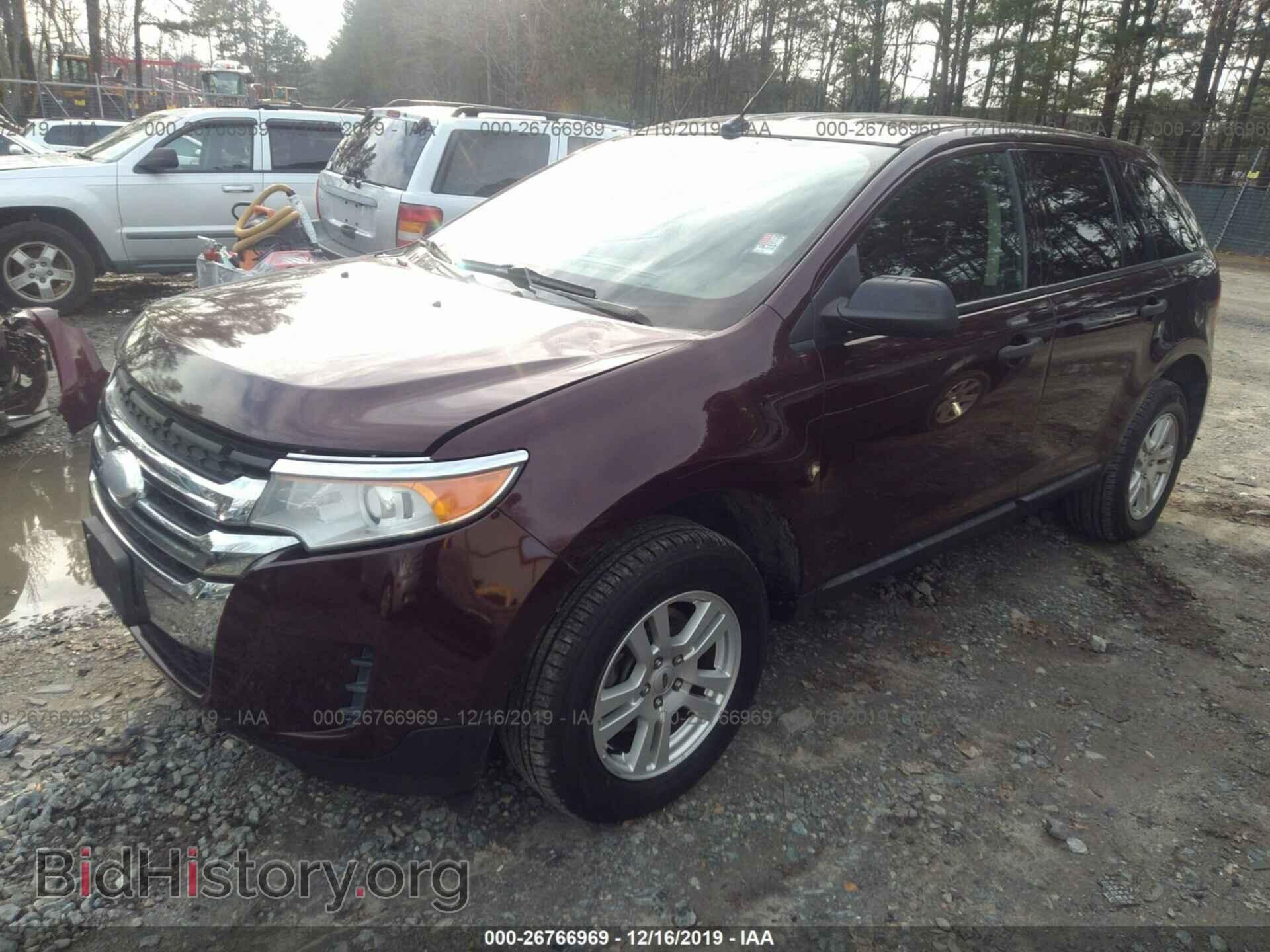 2011 FORD EDGE - VIN: 2FMDK3GC2BBB12728 - Фото 2