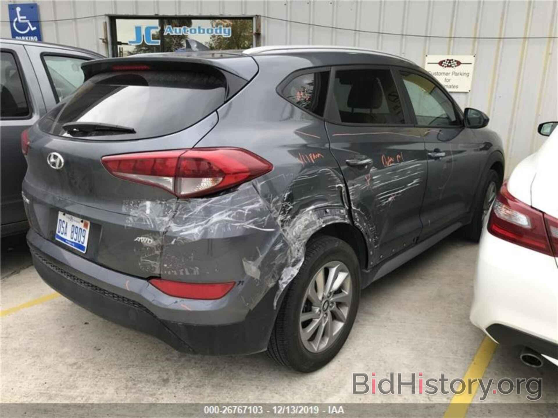 Photo KM8J3CA49JU673289 - HYUNDAI TUCSON 2018