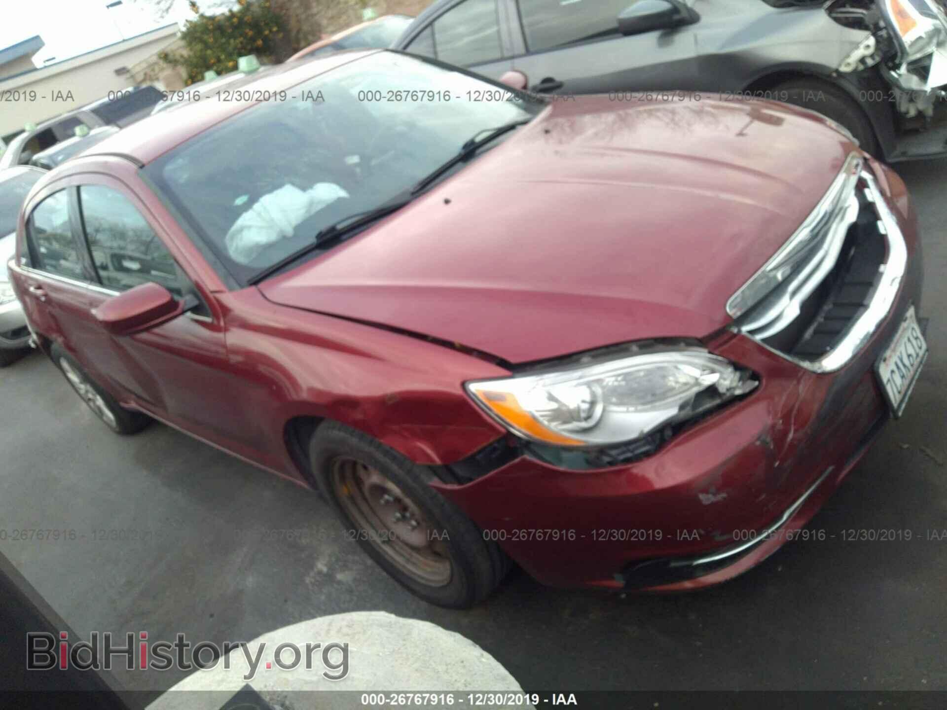 Фотография 1C3CCBAB3EN123239 - CHRYSLER 200 2014
