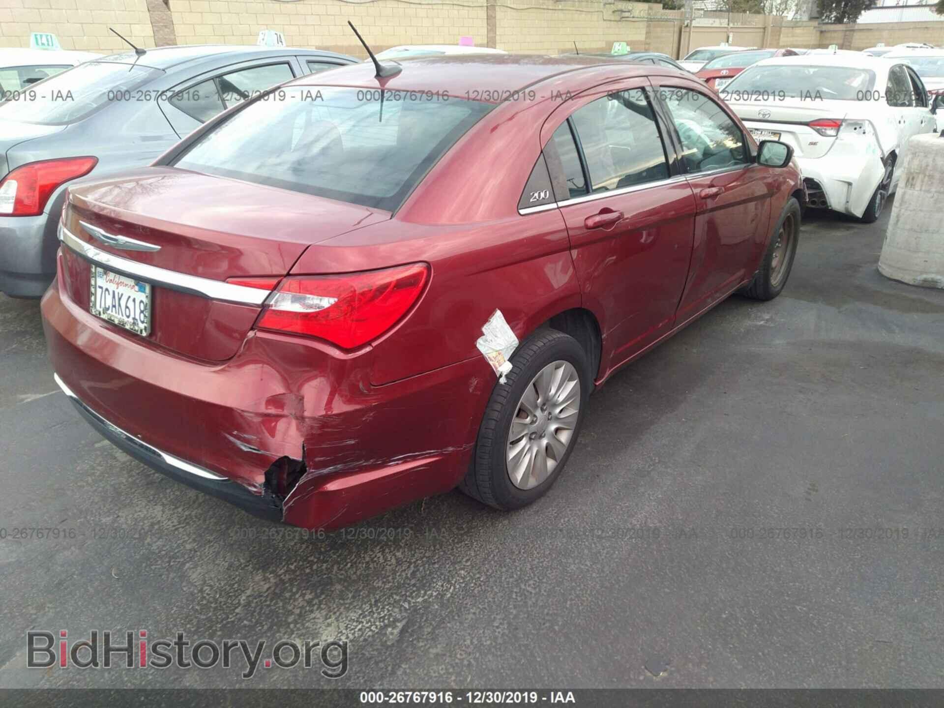 2014 CHRYSLER 200 - VIN: 1C3CCBAB3EN123239 - Фото 4