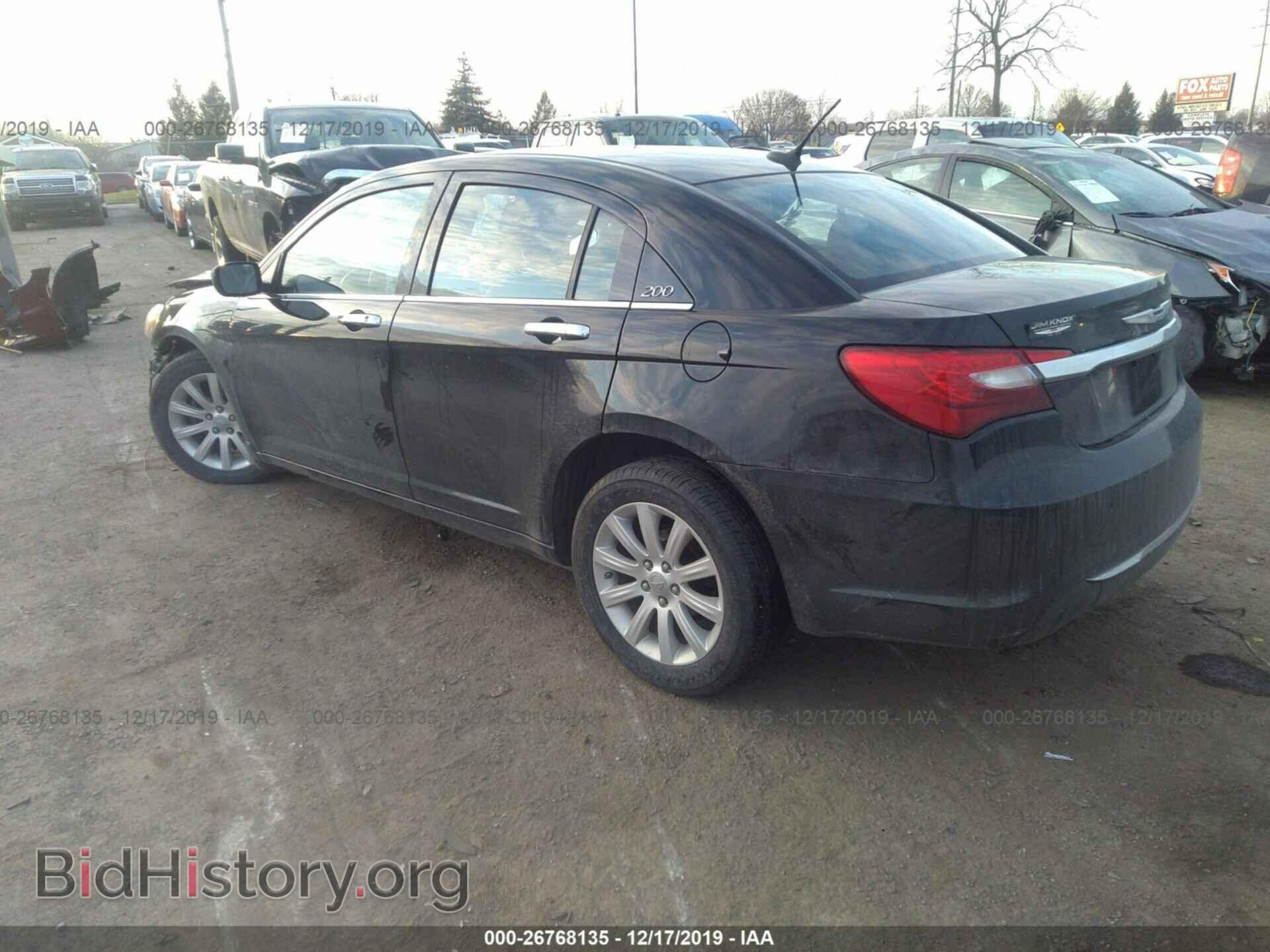 2013 CHRYSLER 200 - VIN: 1C3CCBCG0DN688927 - Фото 3