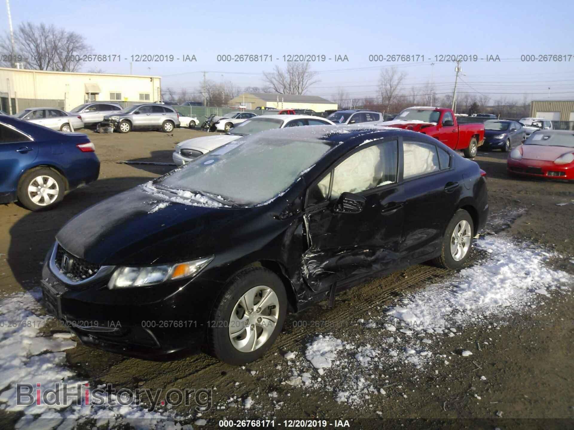 2014 HONDA CIVIC - VIN: 19XFB2F54EE021841 - Фото 2