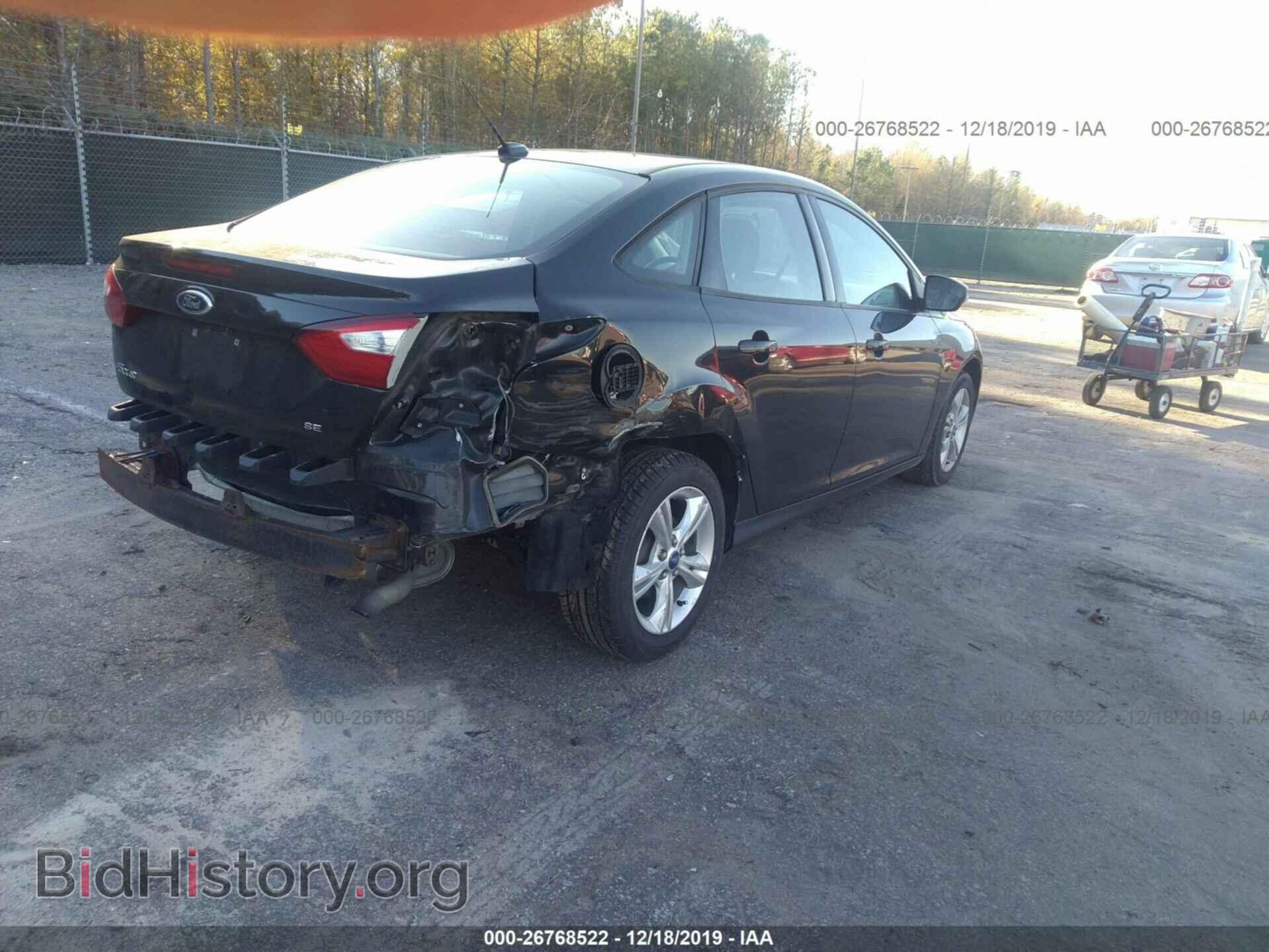 2013 FORD FOCUS - VIN: 1FADP3F27DL186055 - Фото 4