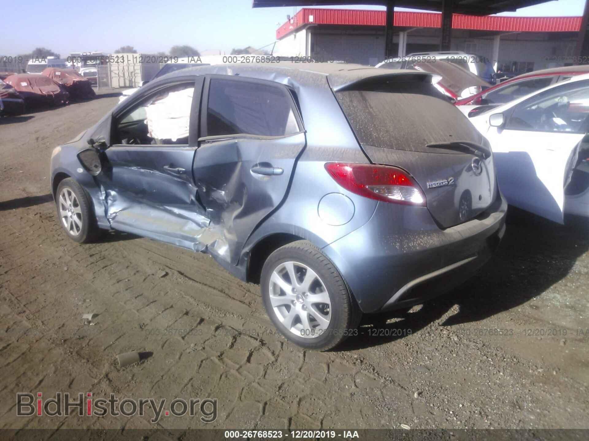 2014 MAZDA MAZDA2 - VIN: JM1DE1LZ2E0176395 - Фото 3
