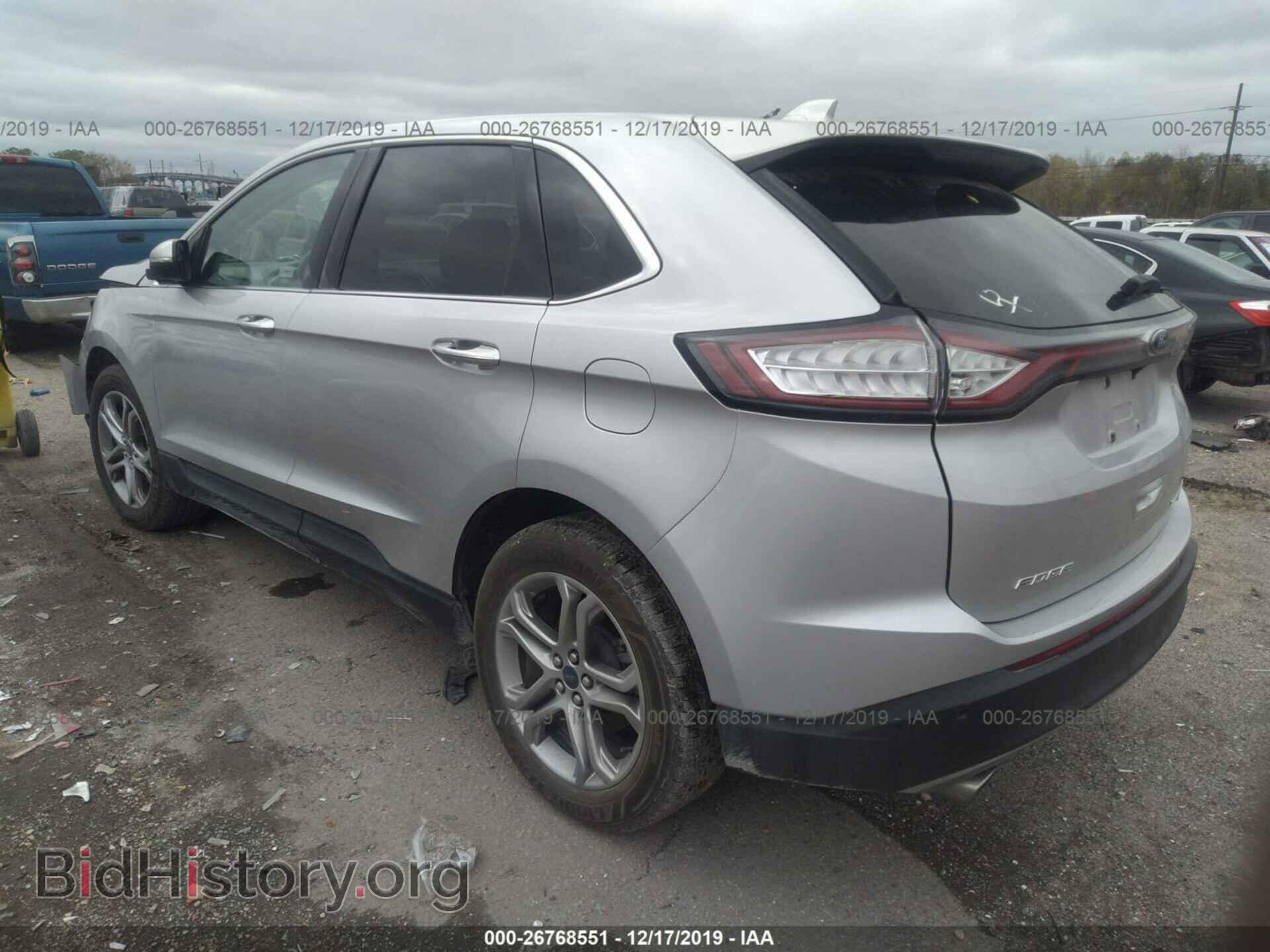2016 FORD EDGE - VIN: 2FMPK3K96GBB22307 - Фото 3