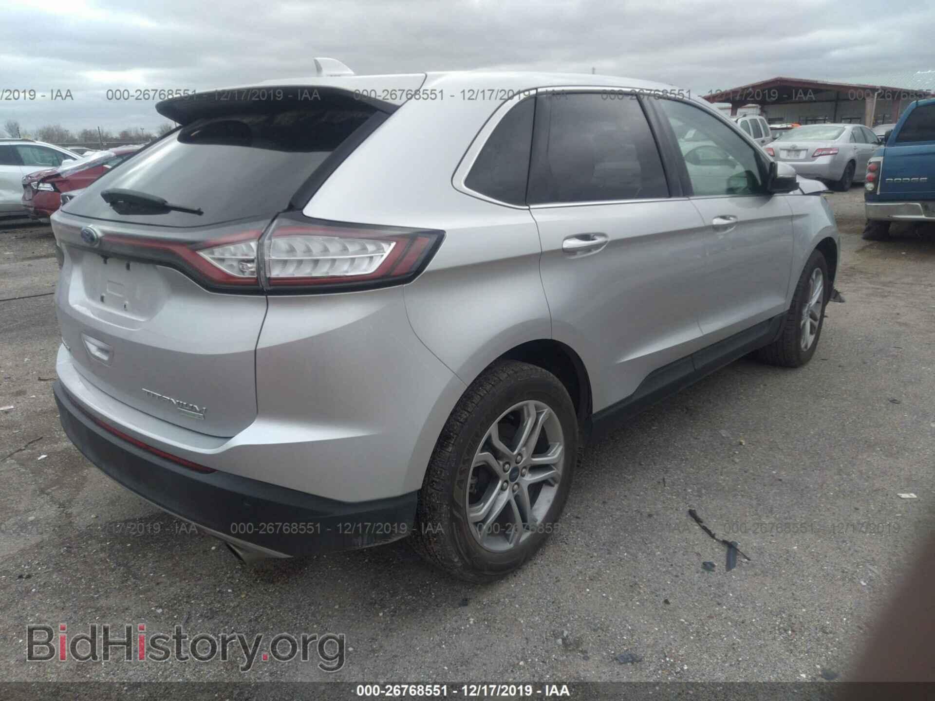 2016 FORD EDGE - VIN: 2FMPK3K96GBB22307 - Фото 4