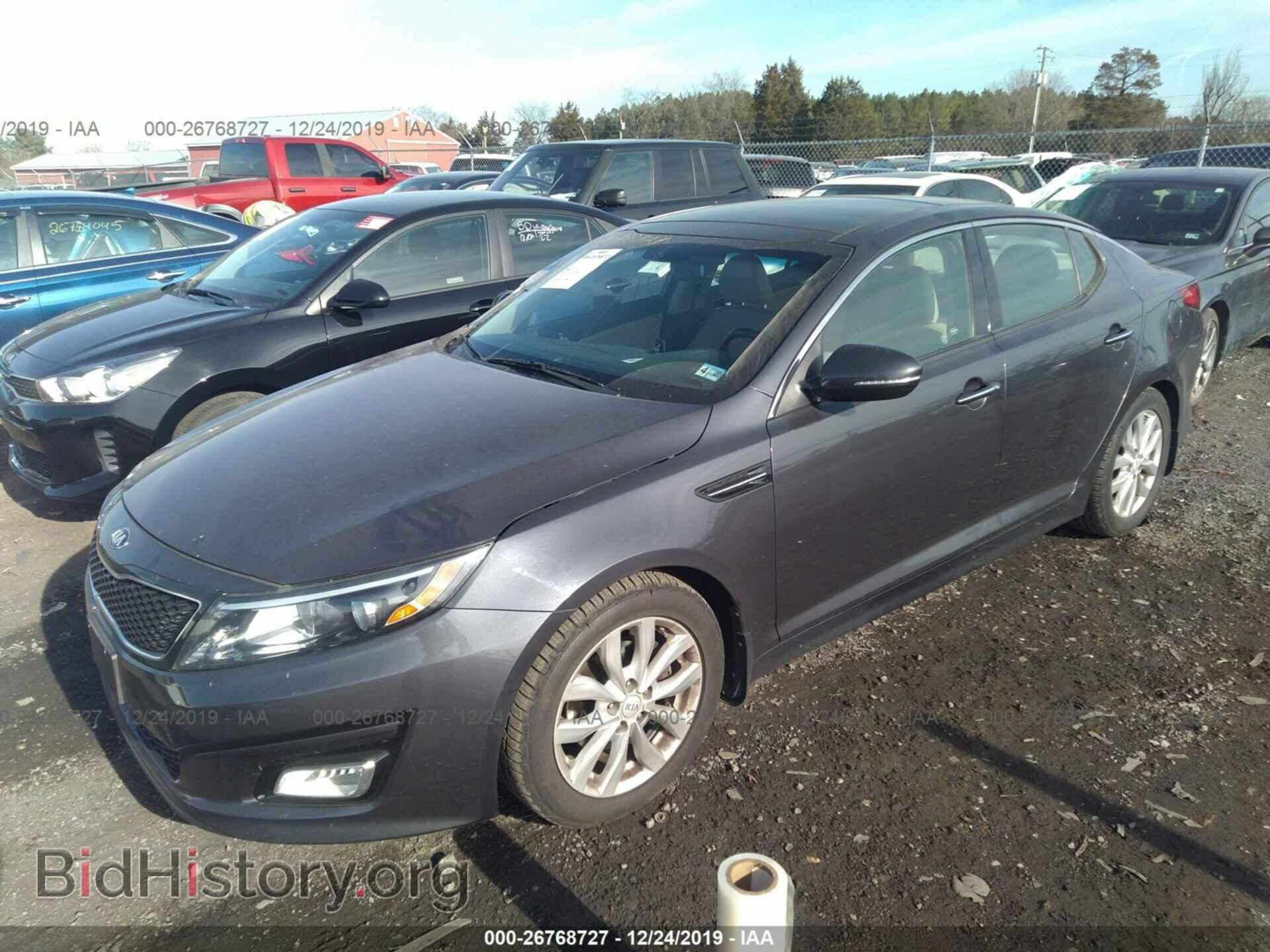 2015 KIA OPTIMA - VIN: 5XXGN4A73FG432429 - Фото 2