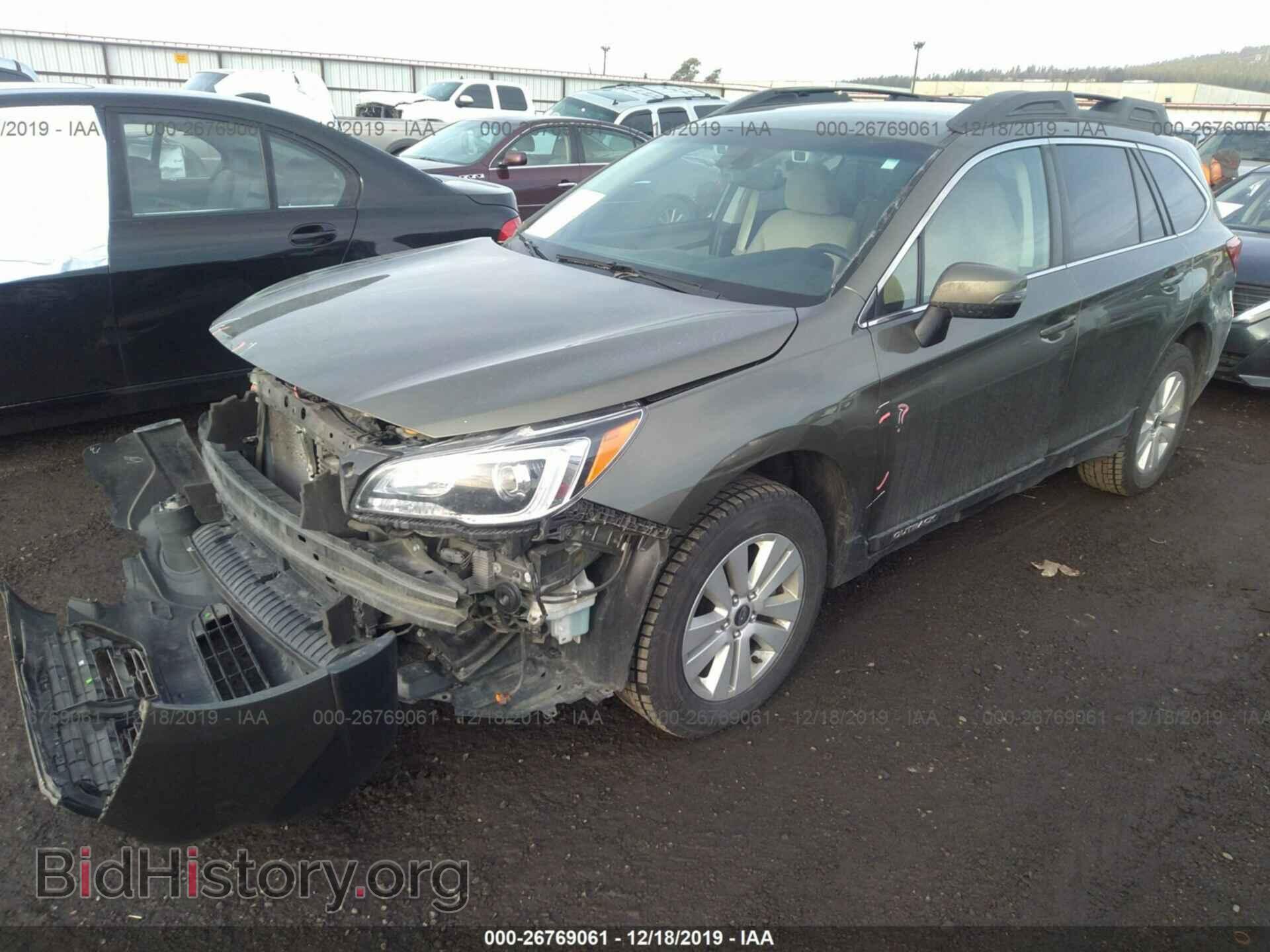2017 Subaru OUTBACK - VIN: 4S4BSAFCXH3308891 - Фото 2