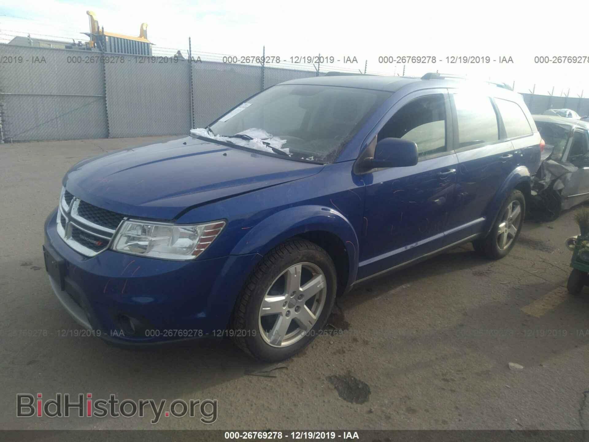 2012 DODGE JOURNEY - VIN: 3C4PDCBG0CT305164 - Фото 2