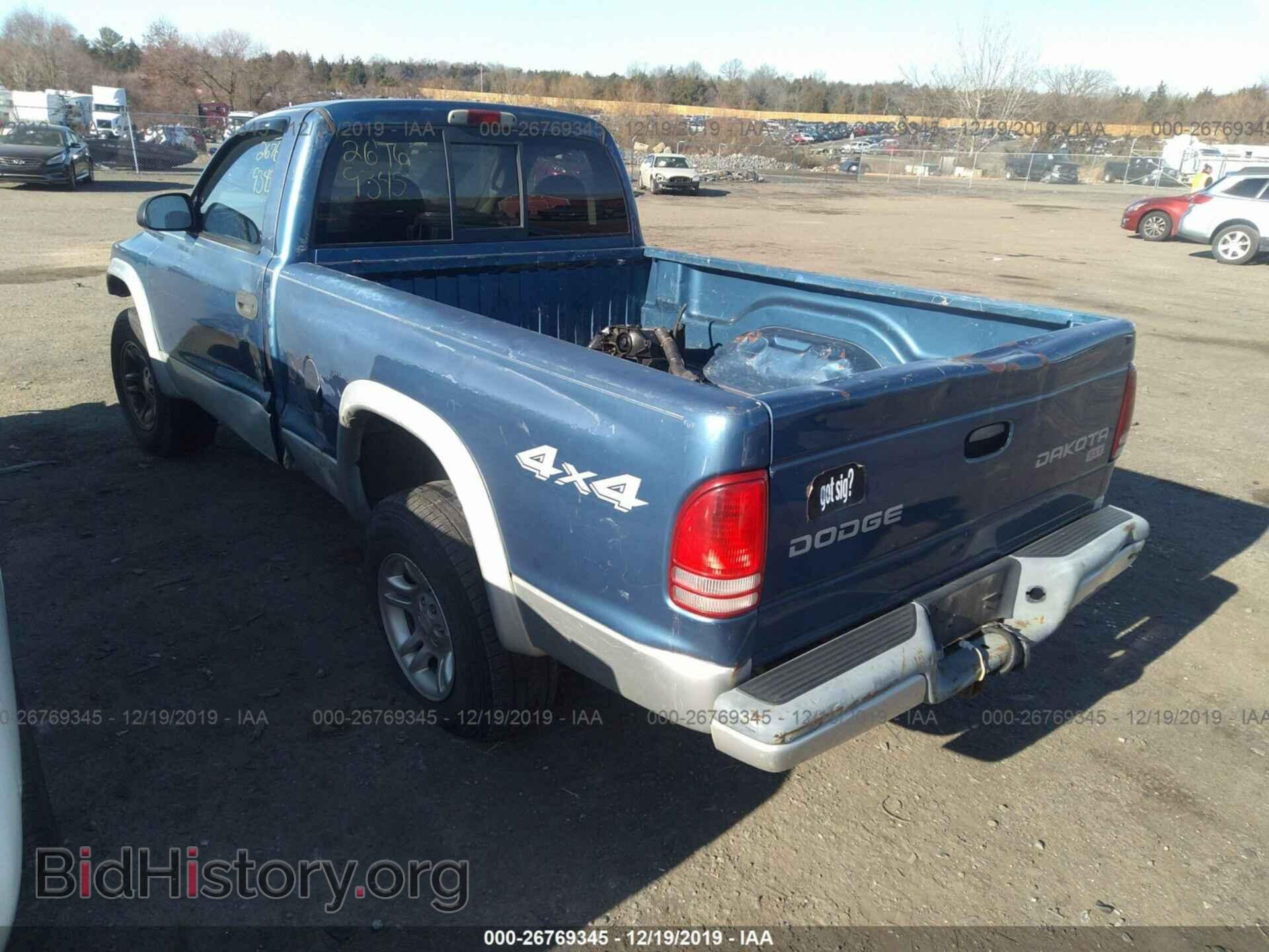 2004 Dodge Dakota - VIN: 1D7GG46K34S561979 - Фото 3