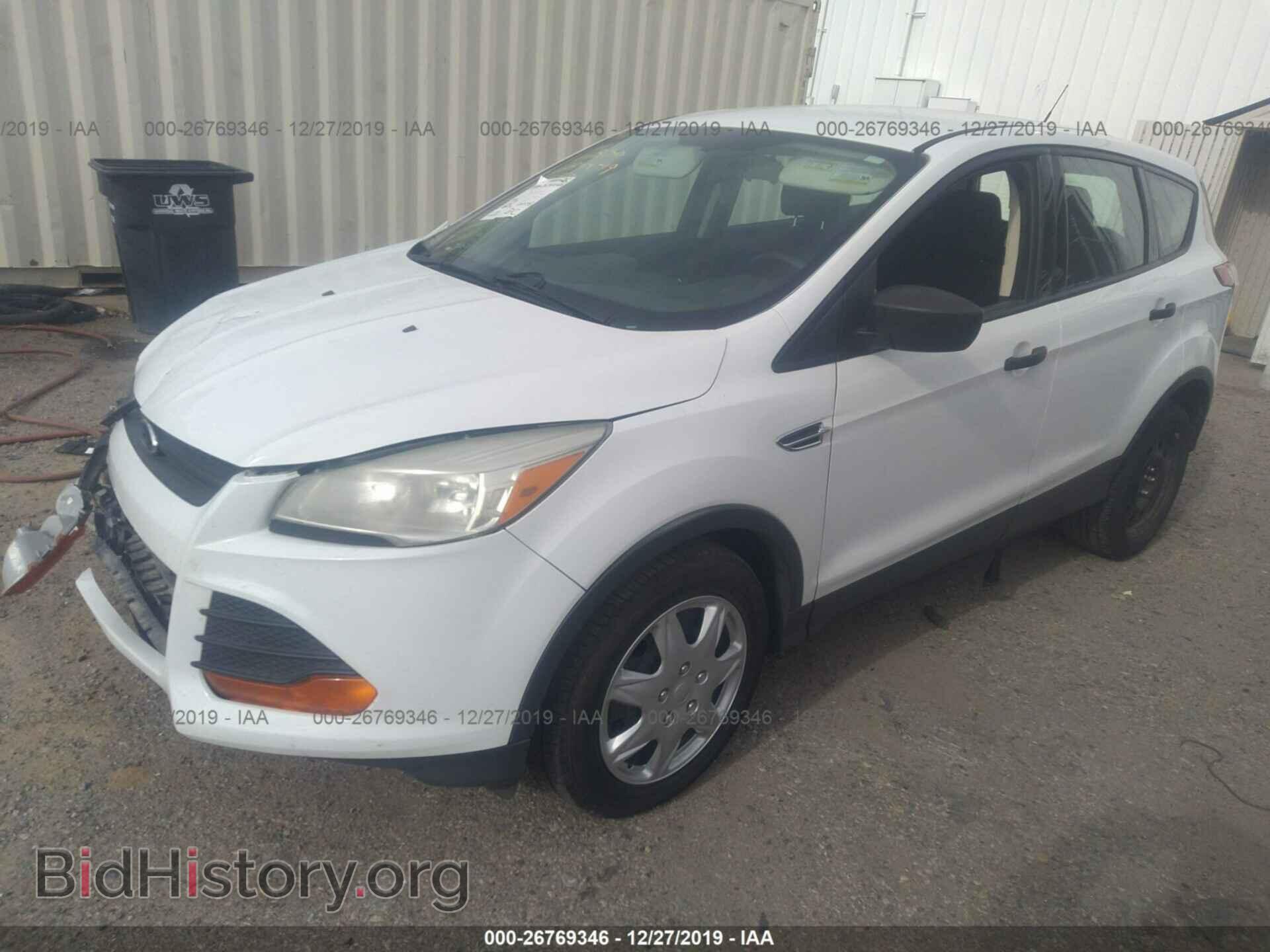 2014 FORD ESCAPE - VIN: 1FMCU0F75EUB63650 - Фото 2
