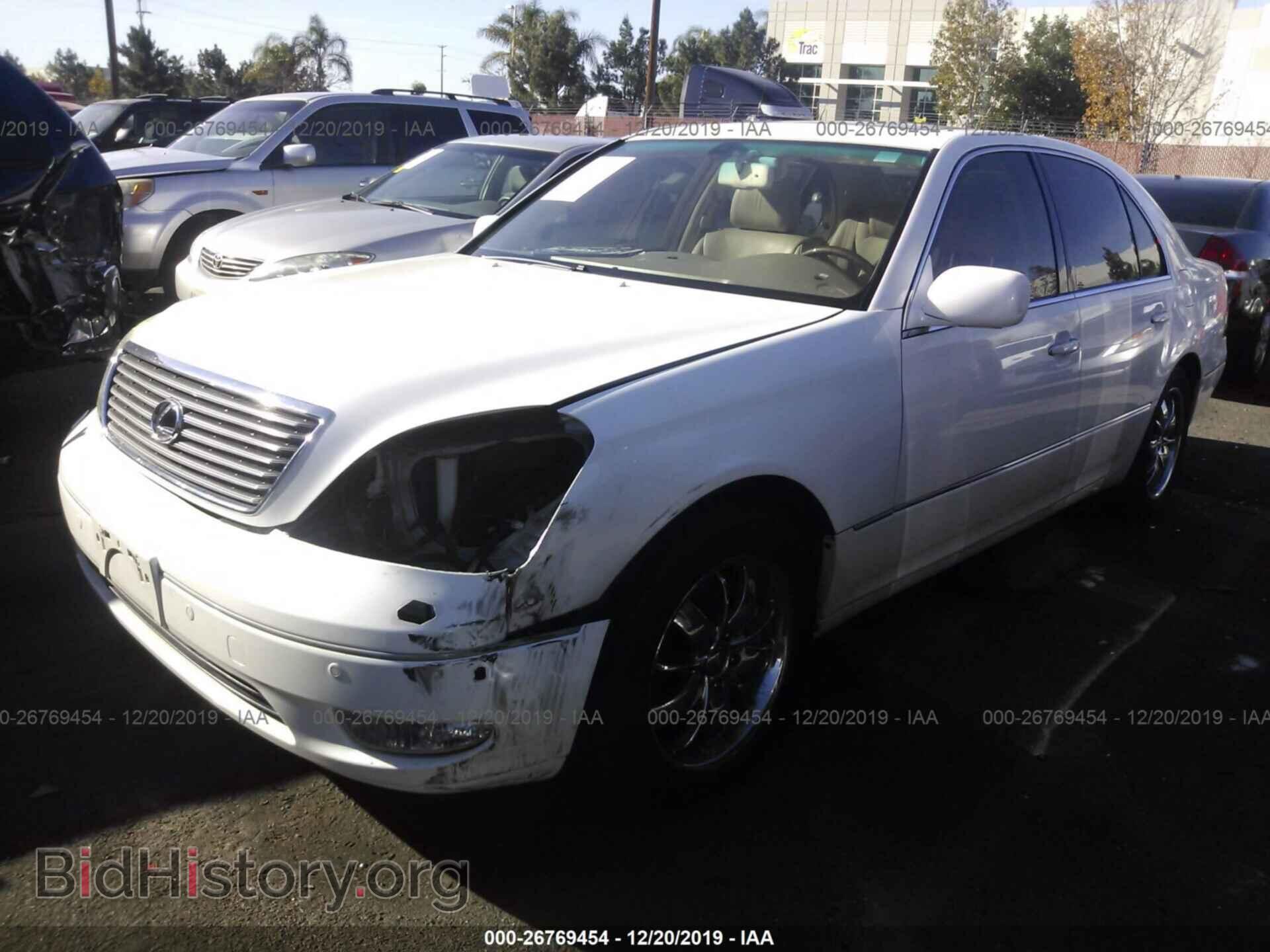 2003 LEXUS LS - VIN: JTHBN30F630096669 - Фото 2