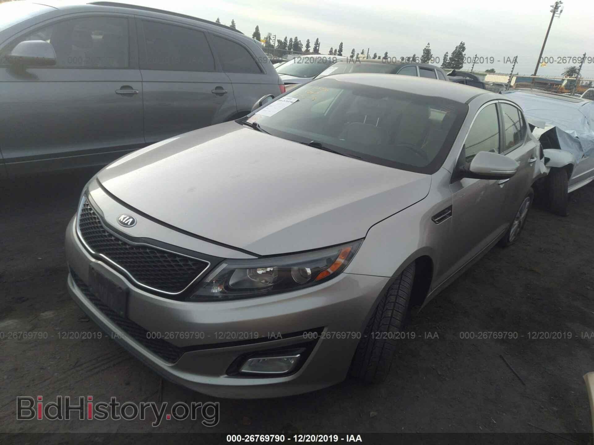 2014 KIA OPTIMA - VIN: 5XXGN4A79EG260020 - Фото 2