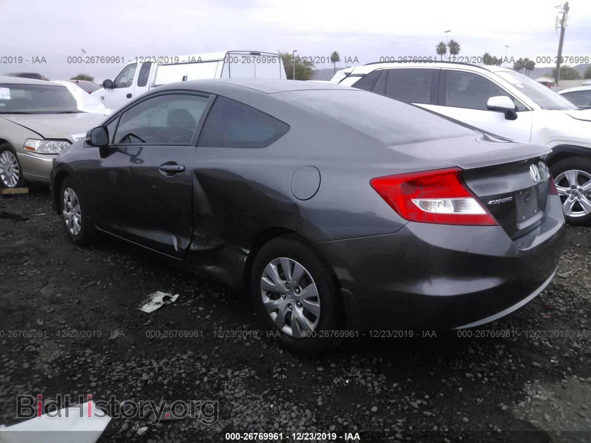 2012 HONDA CIVIC - VIN: 2HGFG3B56CH536419 - Фото 3