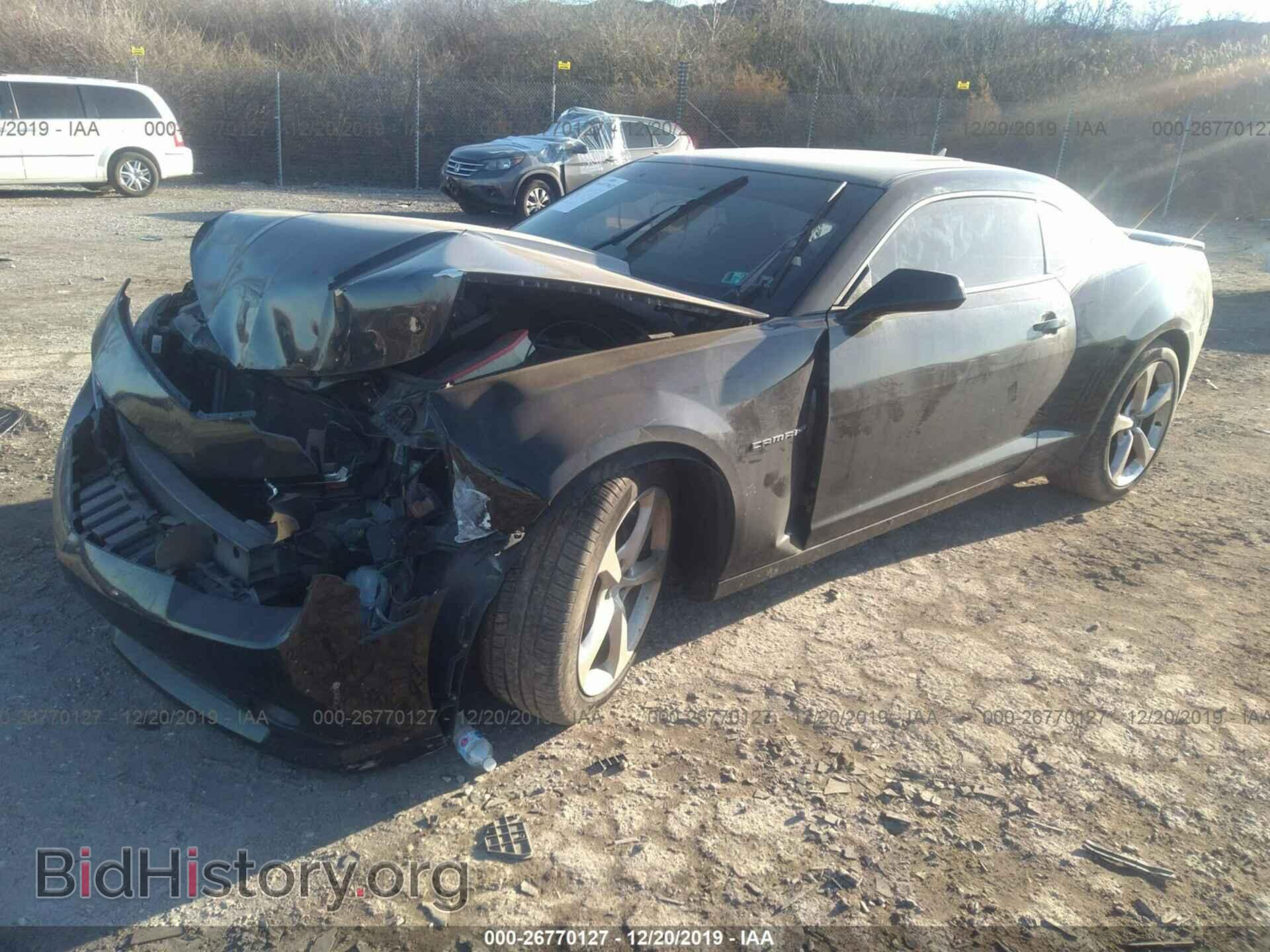 2014 CHEVROLET CAMARO - VIN: 2G1FC1E36E9167172 - Фото 2