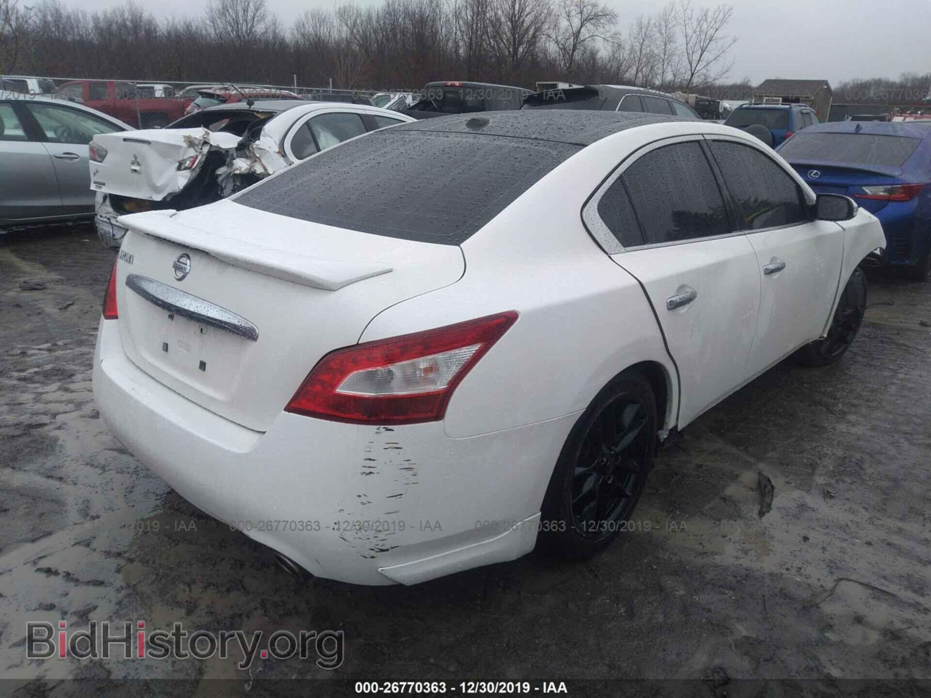 2011 NISSAN MAXIMA - VIN: 1N4AA5AP6BC861748 - Фото 4