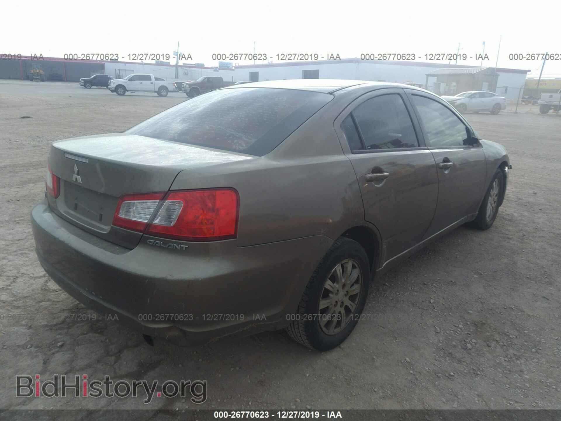 2009 Mitsubishi Galant - VIN: 4A3AB36F69E005132 - Фото 4